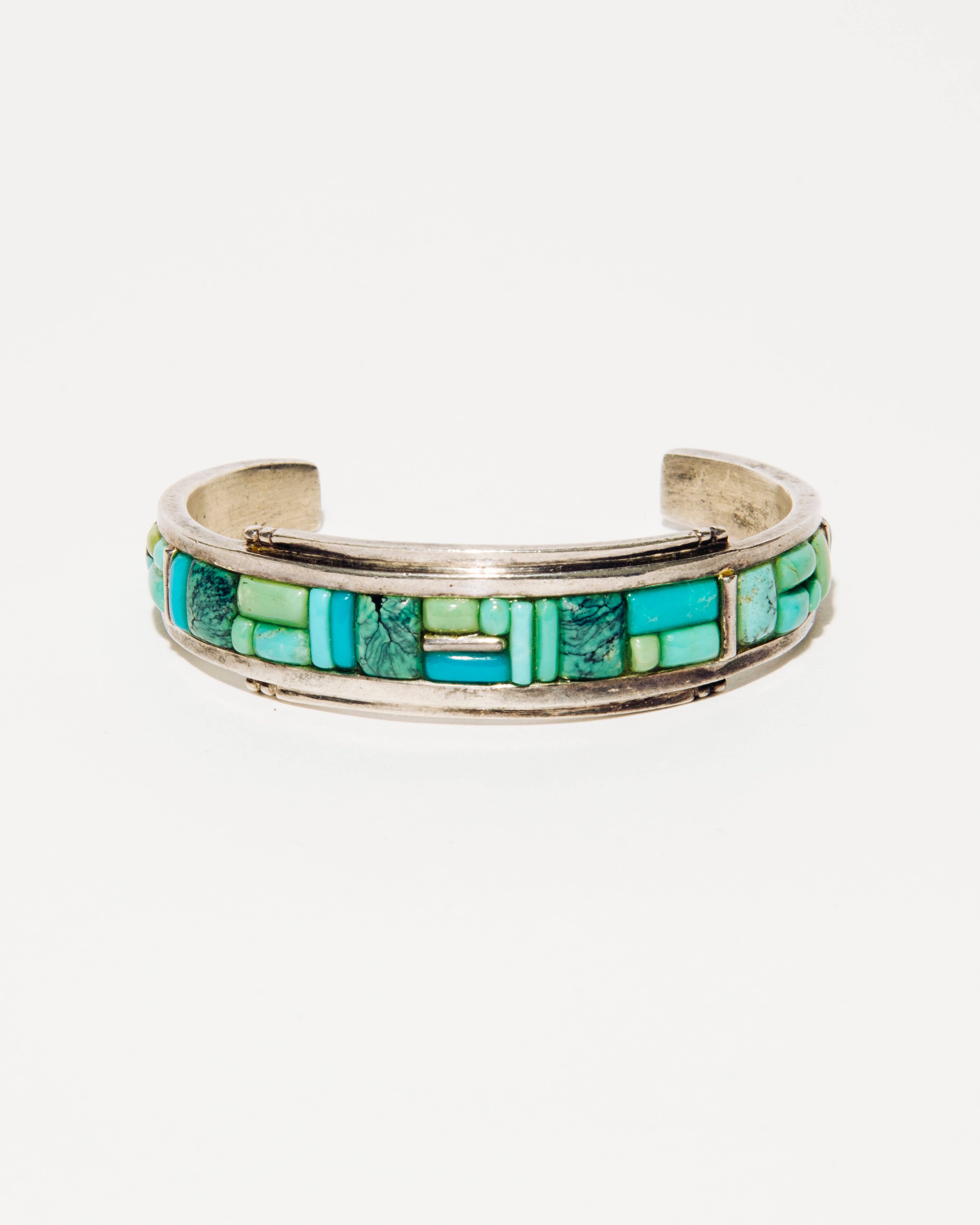 Turquoise Horizon Inlay Cuff