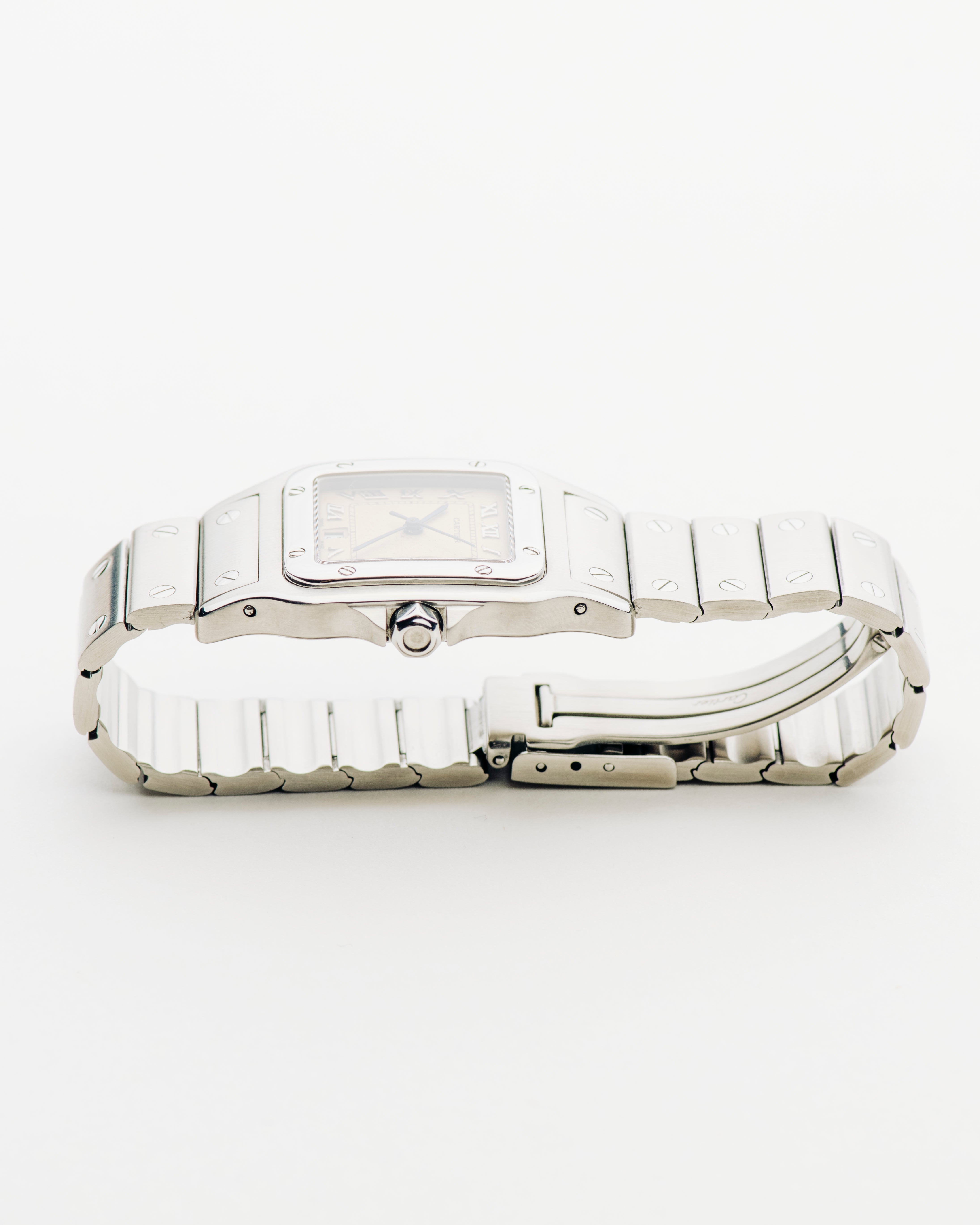Cartier Santos Galbee on Bracelet