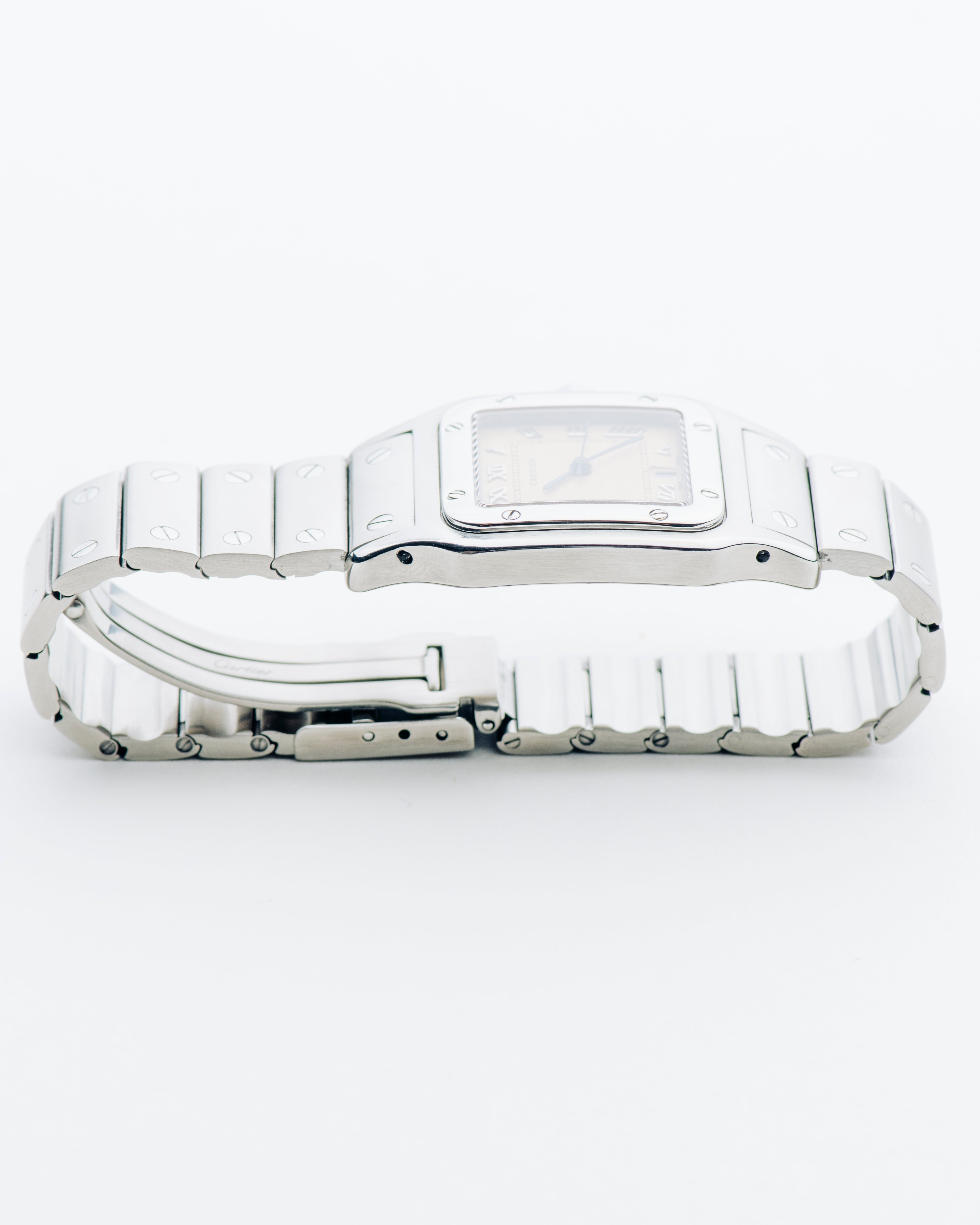 Cartier Santos Galbee on Bracelet