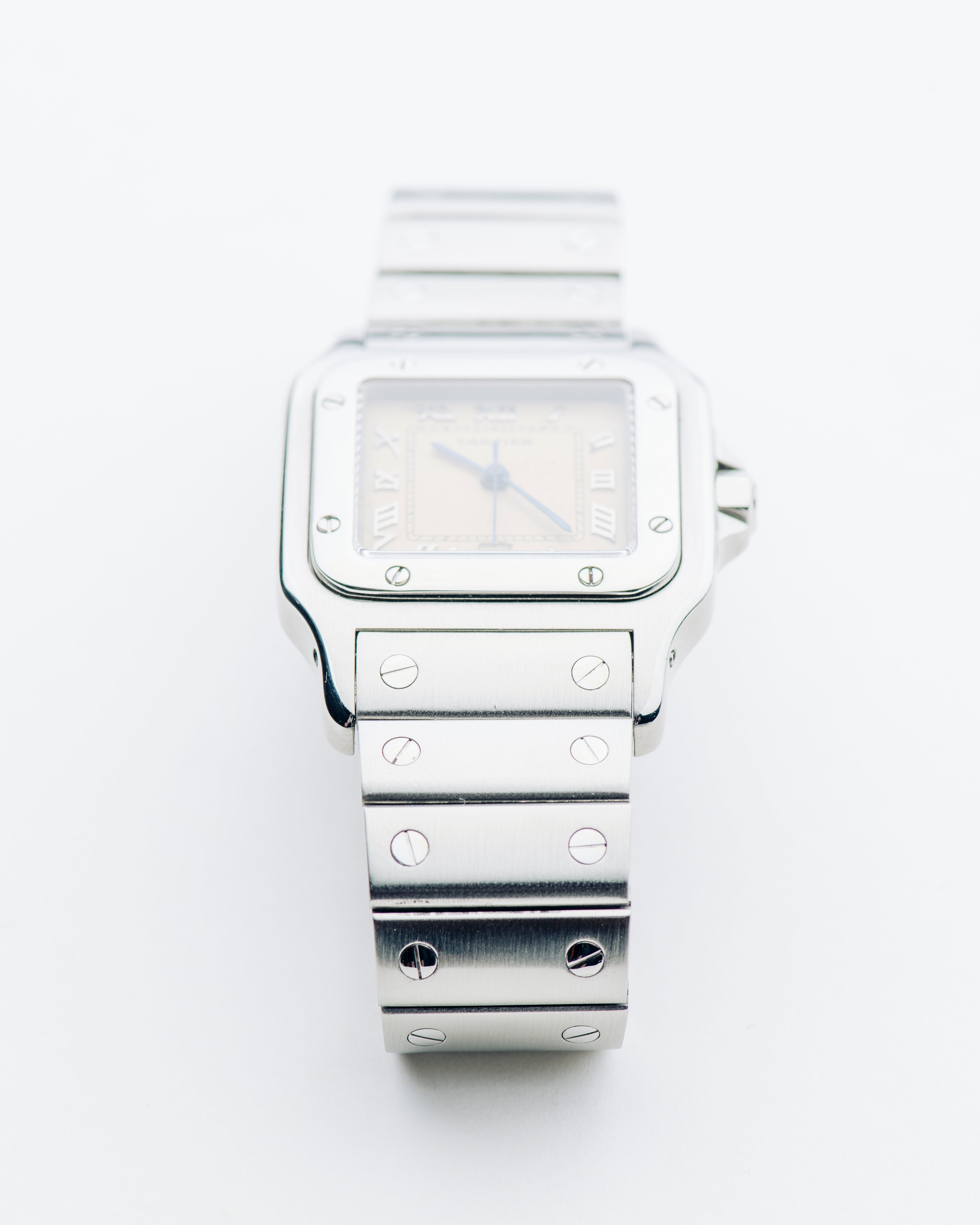 Cartier Santos Galbee on Bracelet