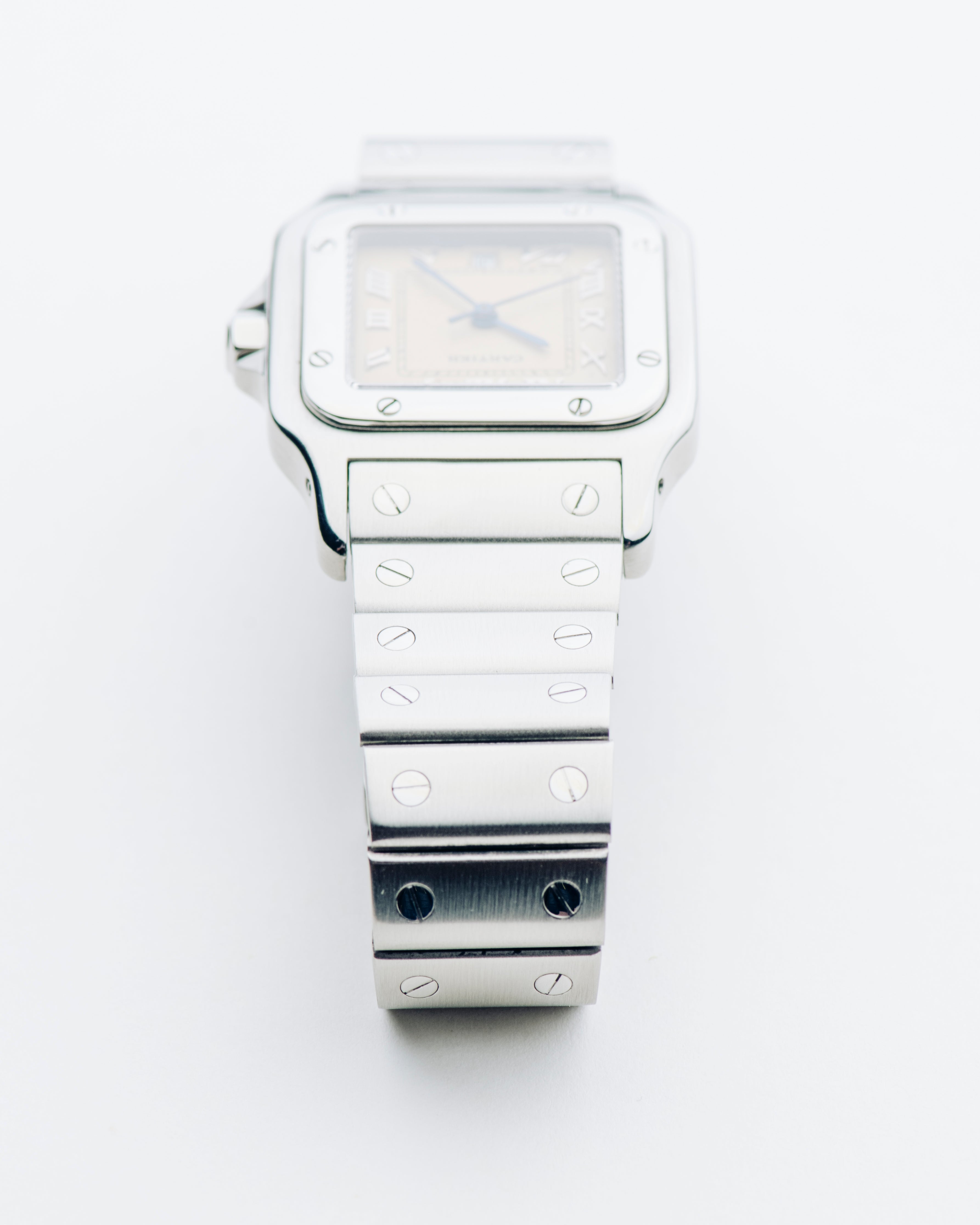 Cartier Santos Galbee on Bracelet