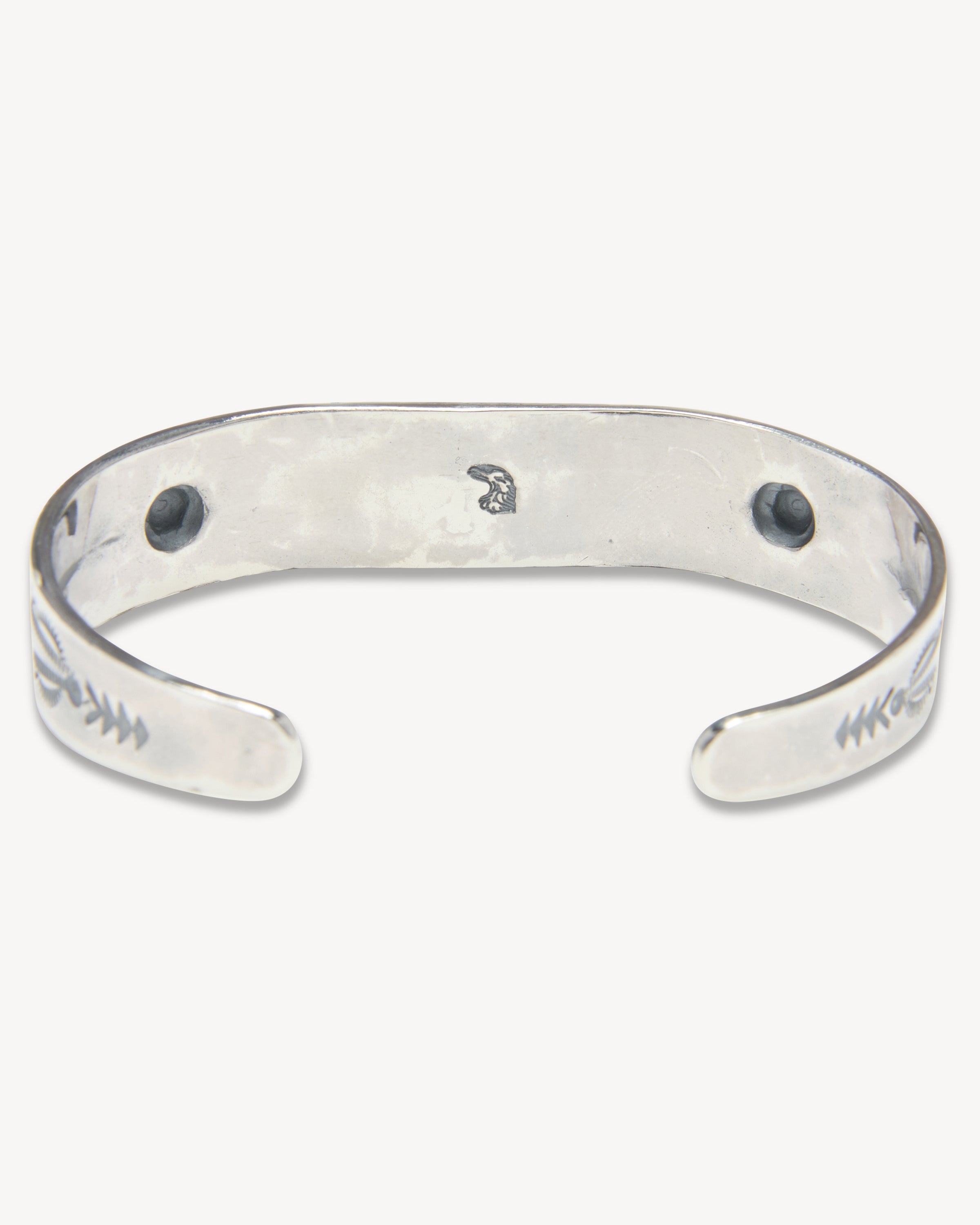 Oval Turquoise Cuff with Shell Design