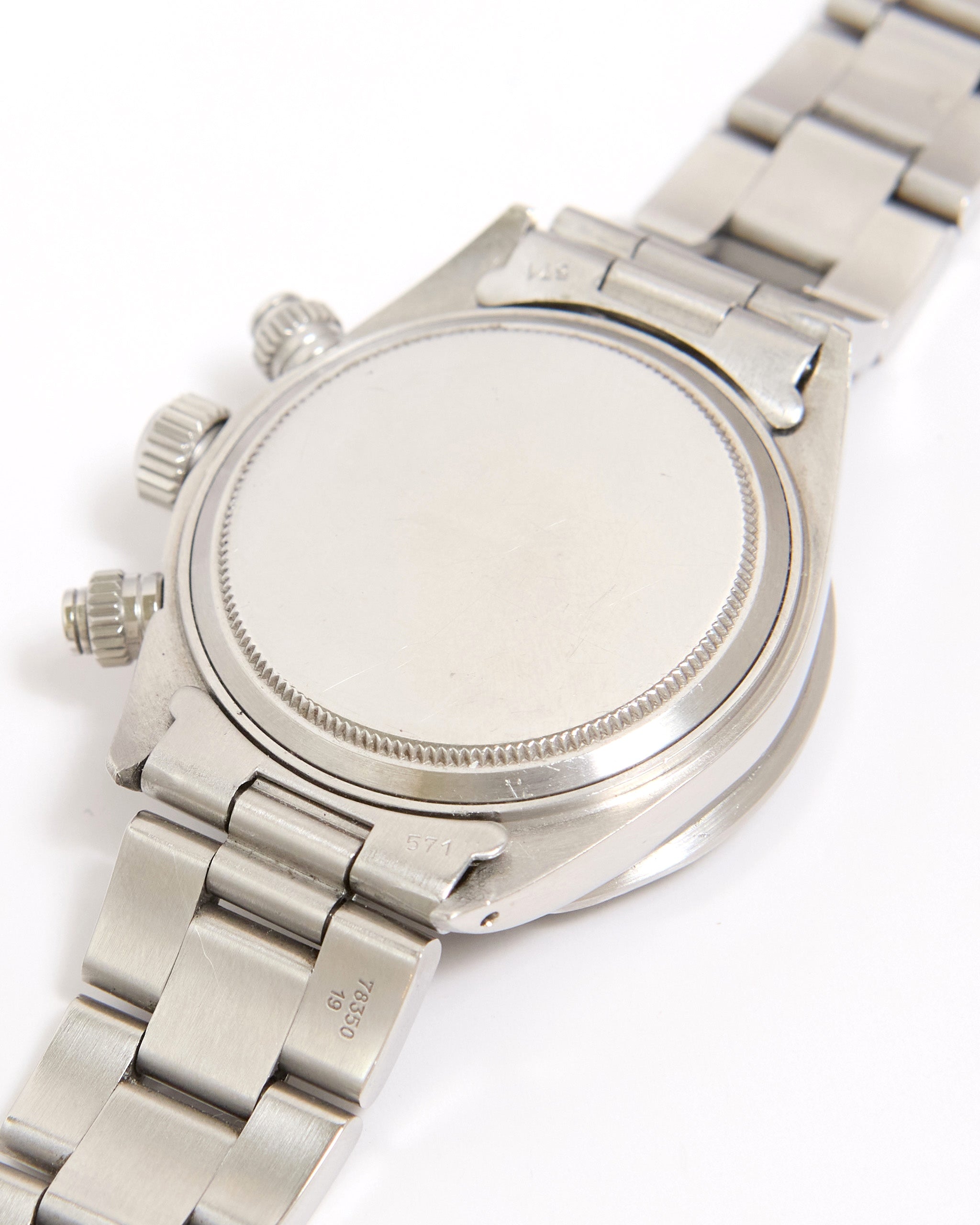 Rolex Daytona 6263 Black Sigma Silver Print Dial on Oyster Bracelet