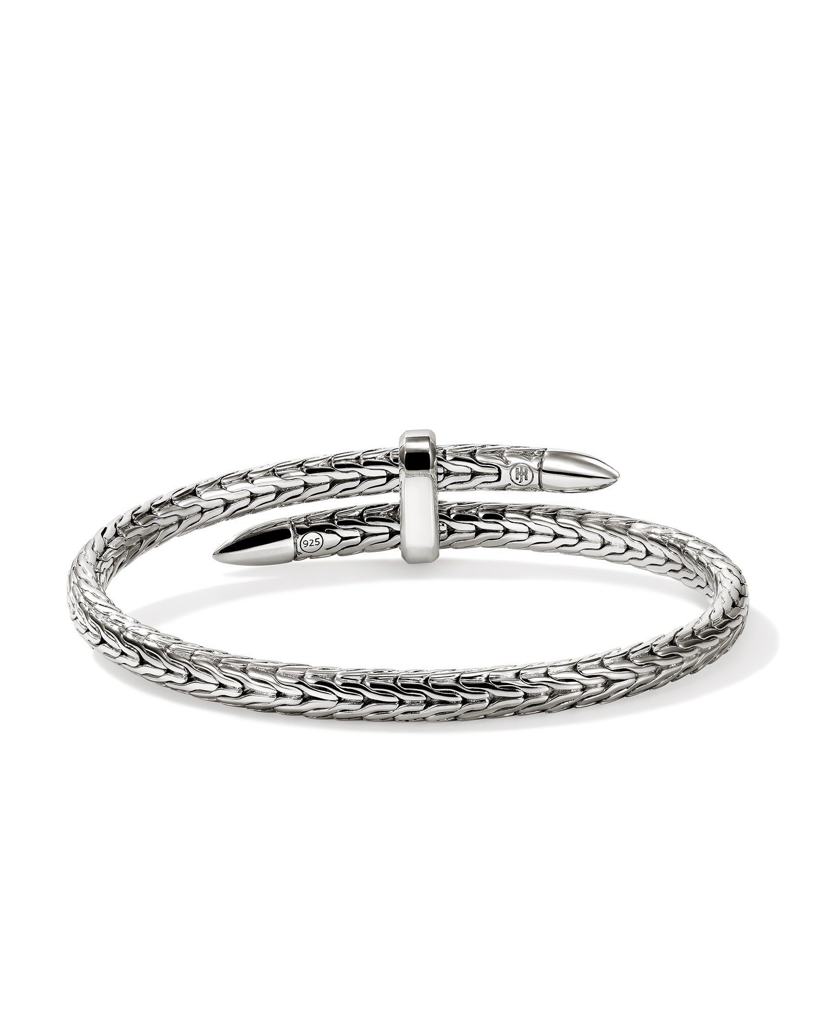 Spear Flex Cuff, Sterling Silver