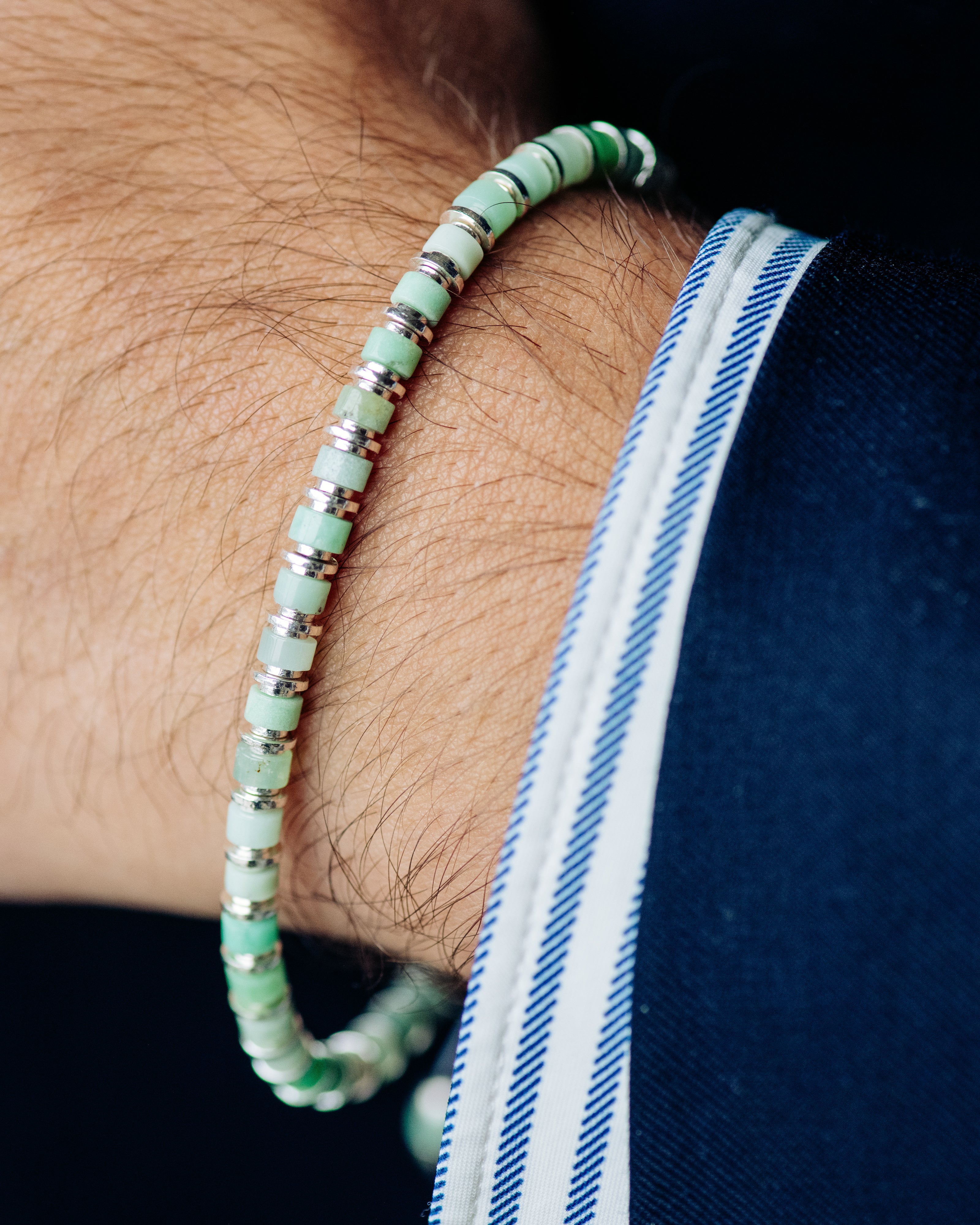 Sapet Bracelet Chrysoprase Mix