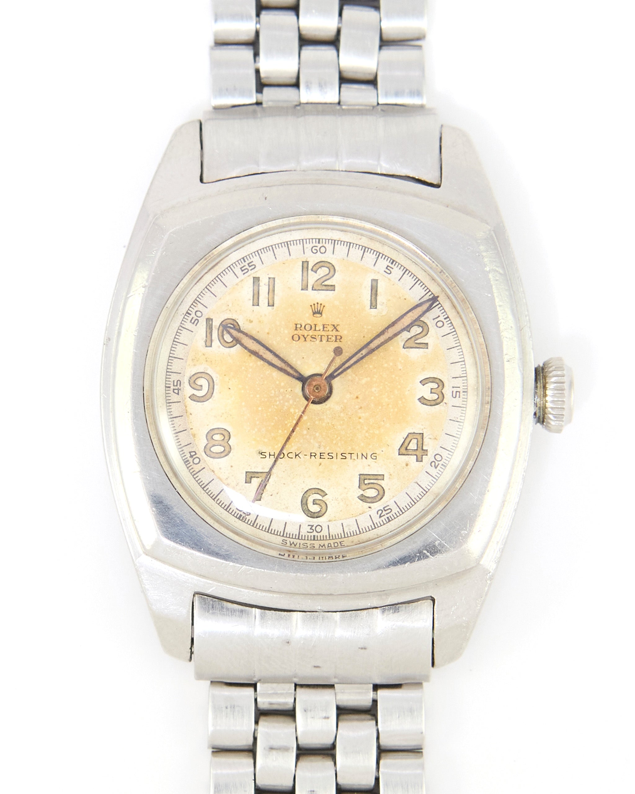 Rolex Army 3139 Tropical Dial in Steel Case and Bracelet