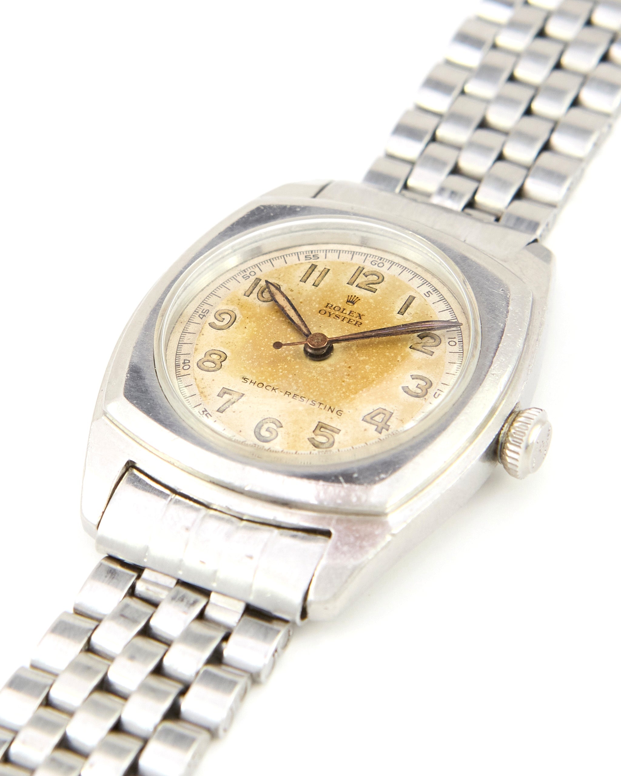 Rolex Army 3139 Tropical Dial in Steel Case and Bracelet