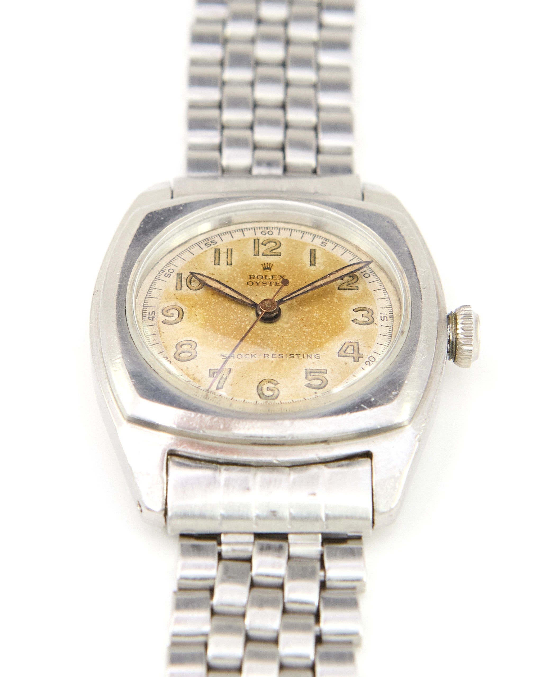 Rolex Army 3139 Tropical Dial in Steel Case and Bracelet