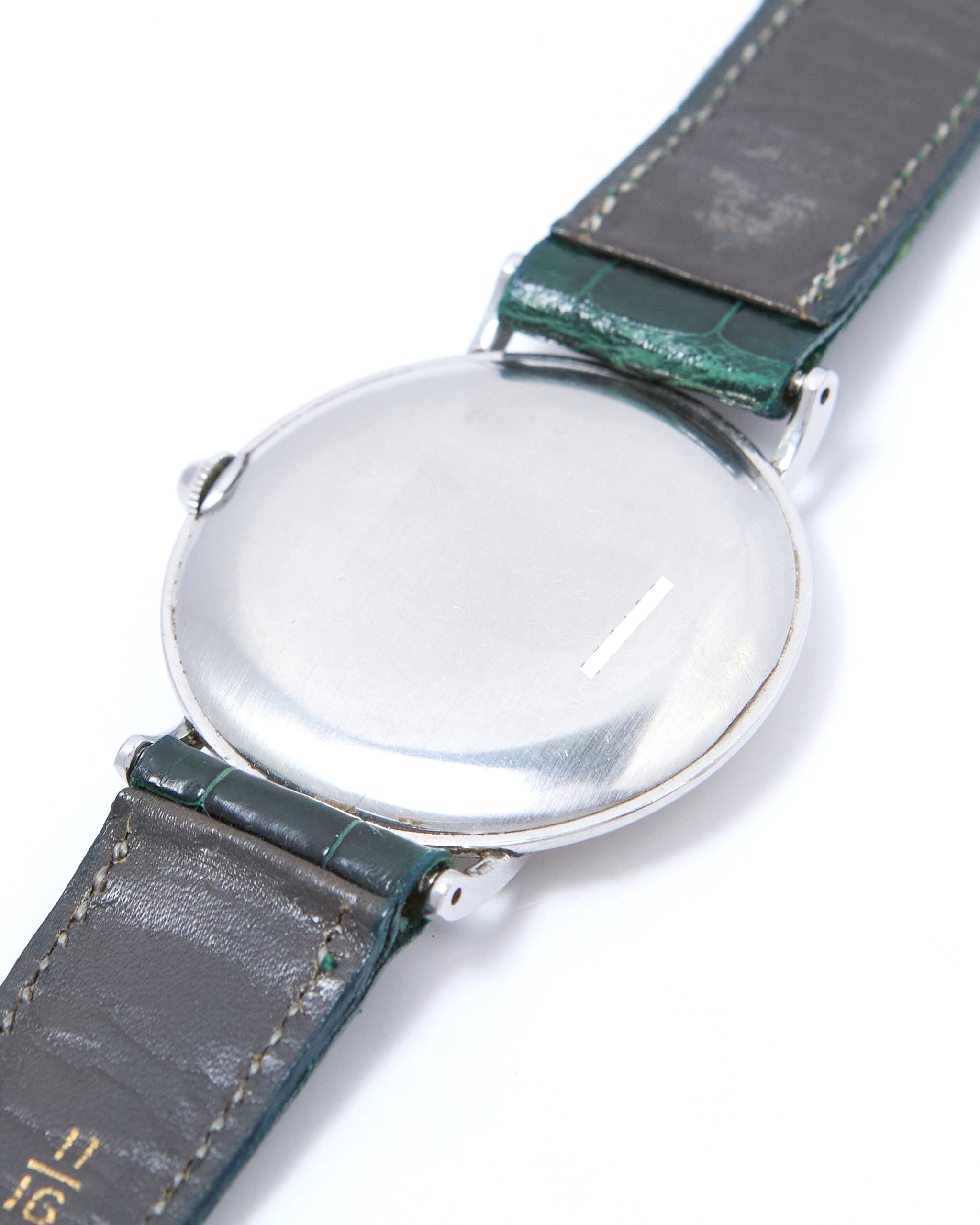 Rolex Chronometre 4218 Beyer Zurich Double Stamped Dial in Steel Case with Original Rolex Buckle