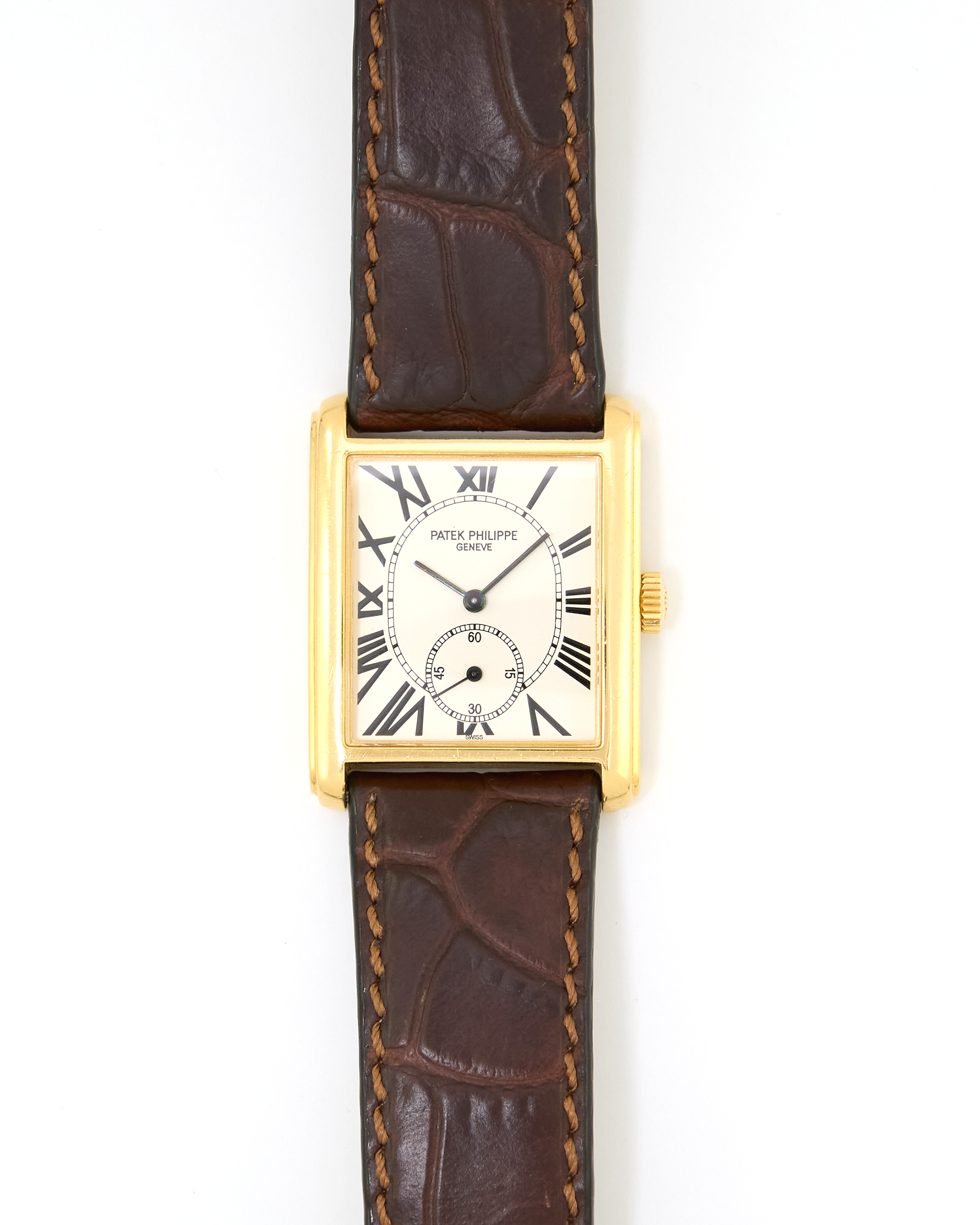 Patek Philippe Gondolo 5014J in Yellow Gold on Leather Strap and Buckle