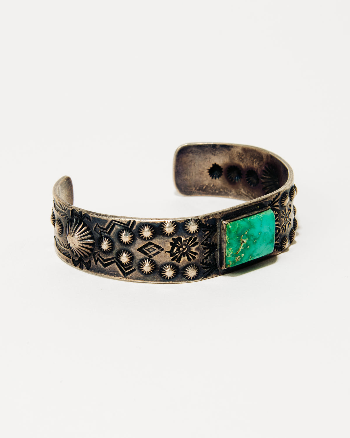 Turquoise Cuff with Concho Design