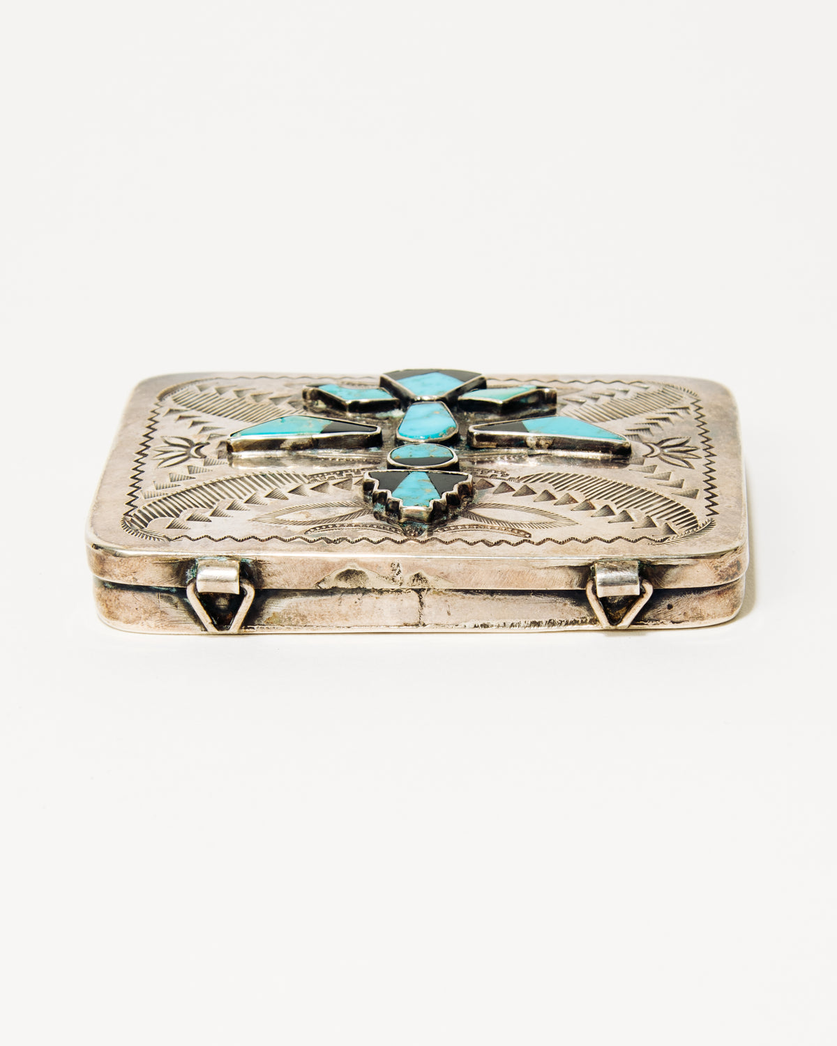 Vintage Thunderbird Silver Box
