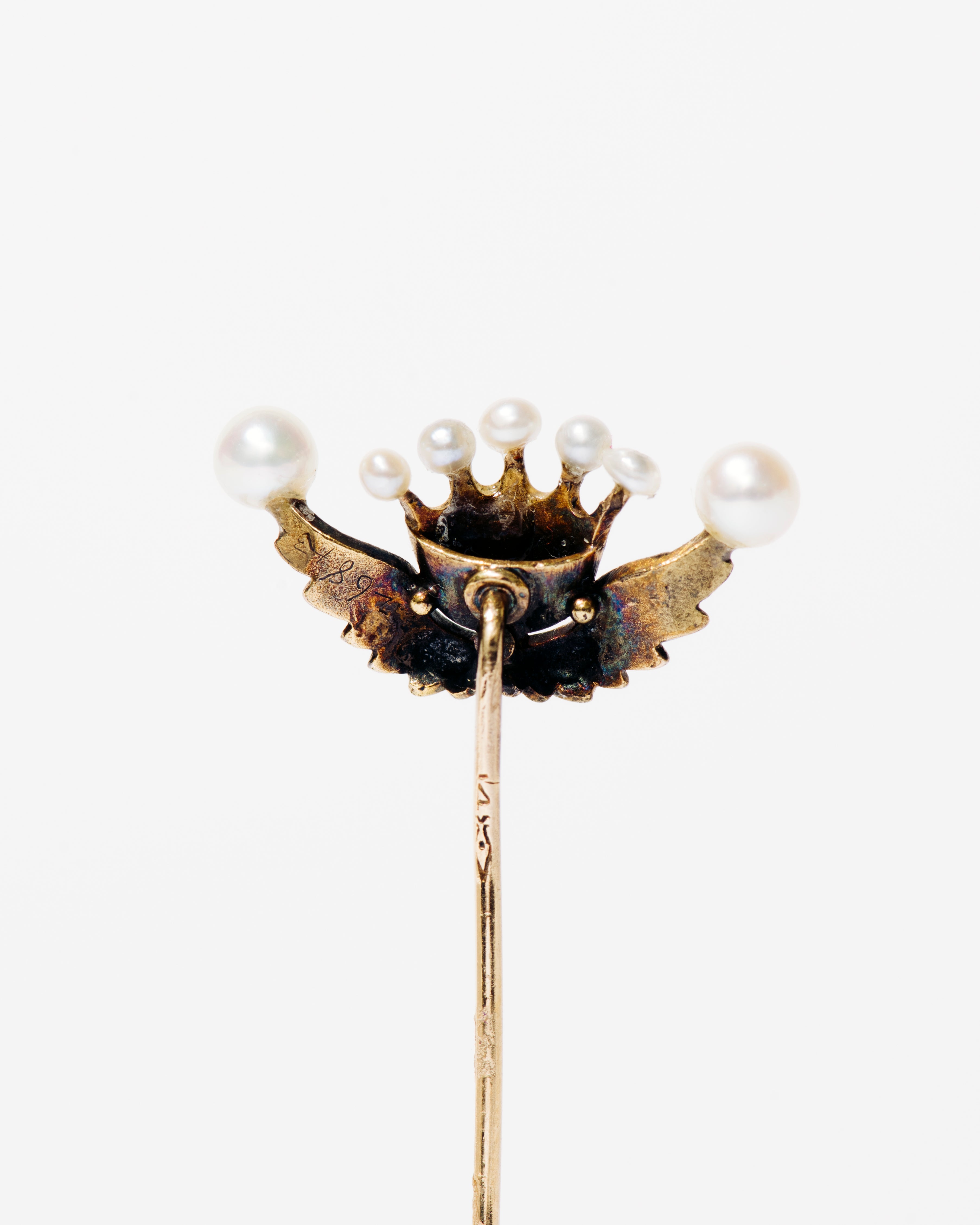 Crowned Wings Stick Pin