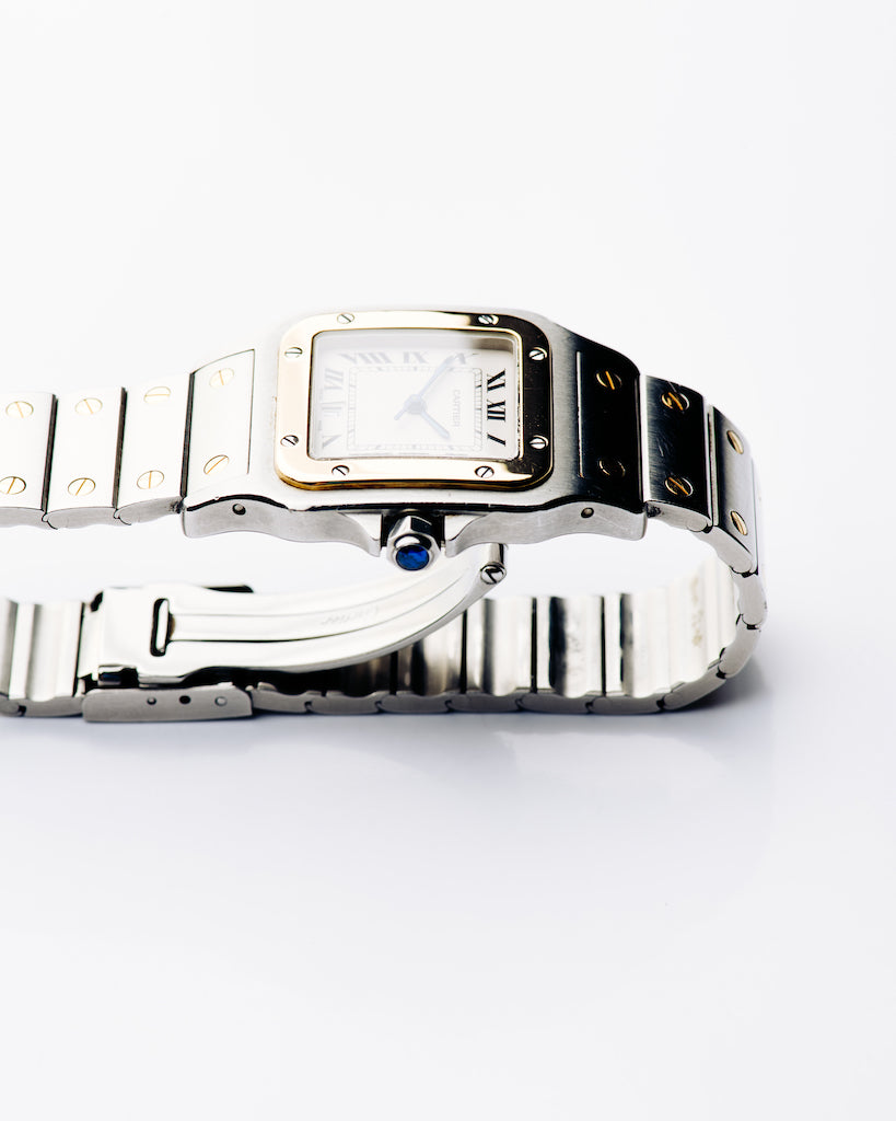 Cartier Santos Galbée Two-Tone