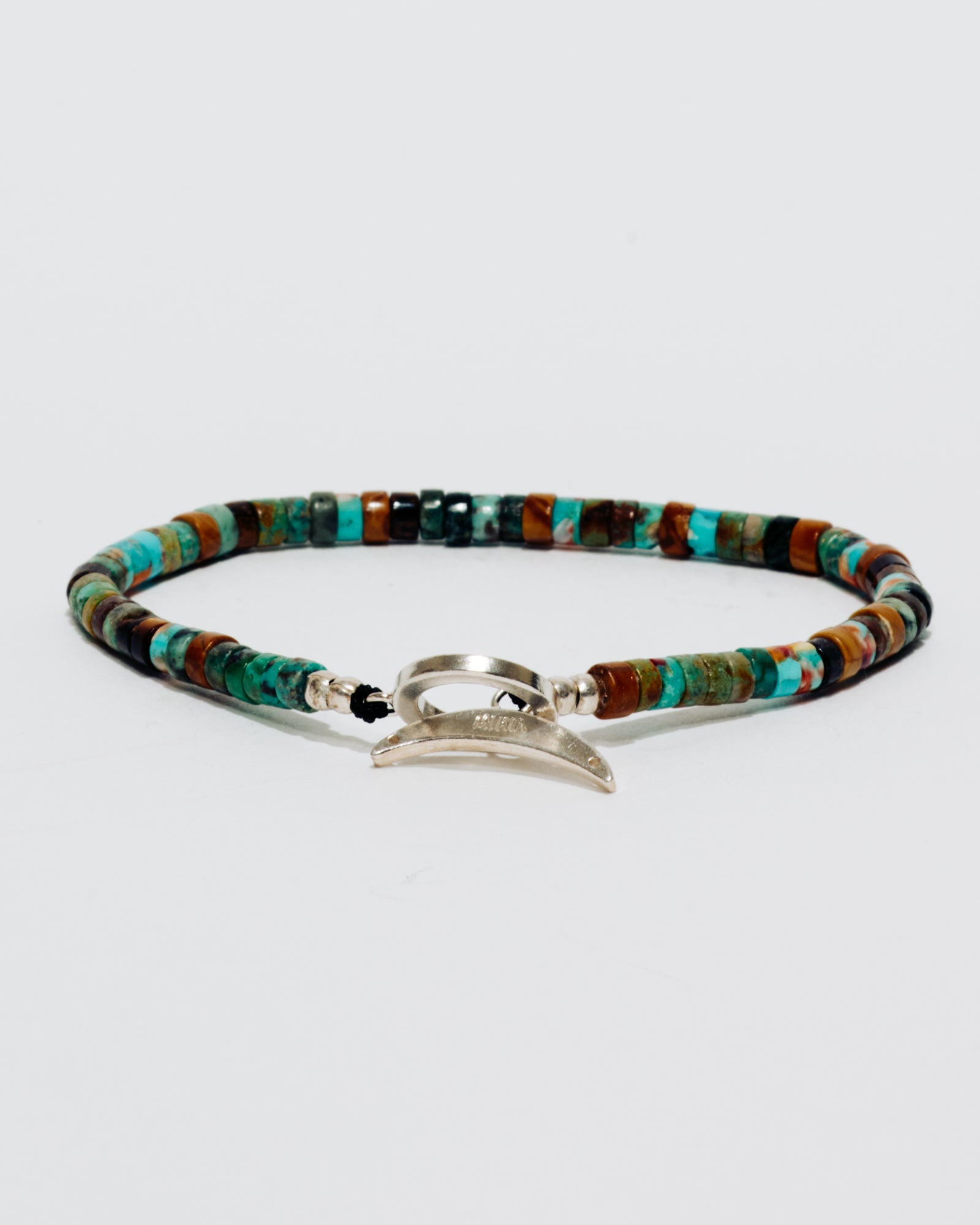Heishi Bead Bracelet with Mixed Stones
