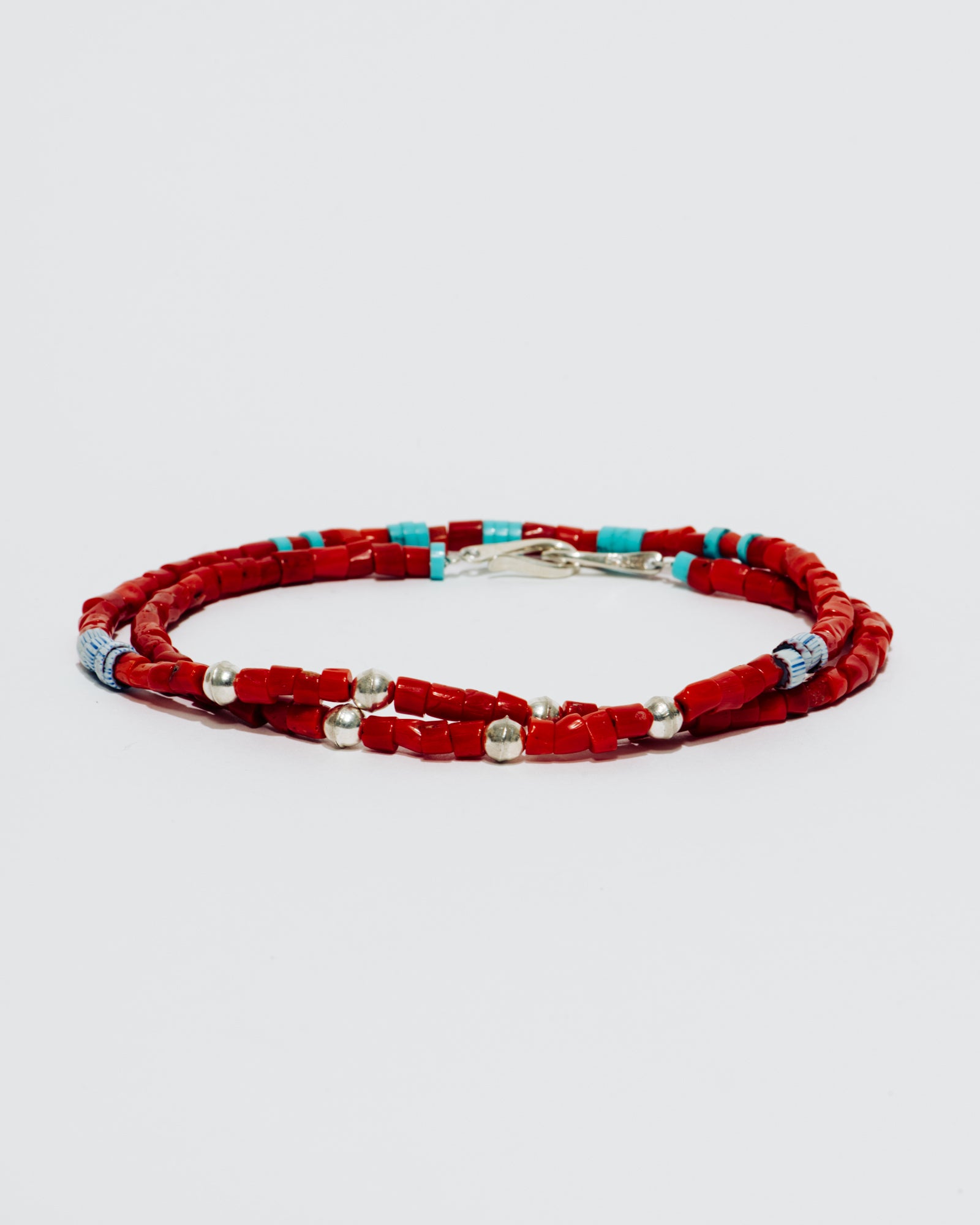 Coral Beaded Necklace