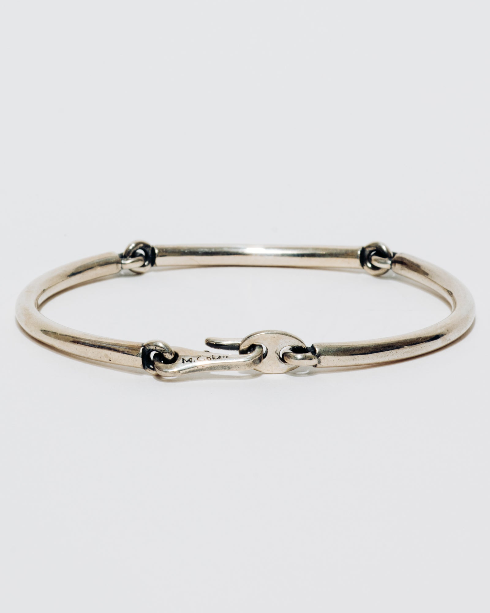 Solstice Bracelet with Polished Silver