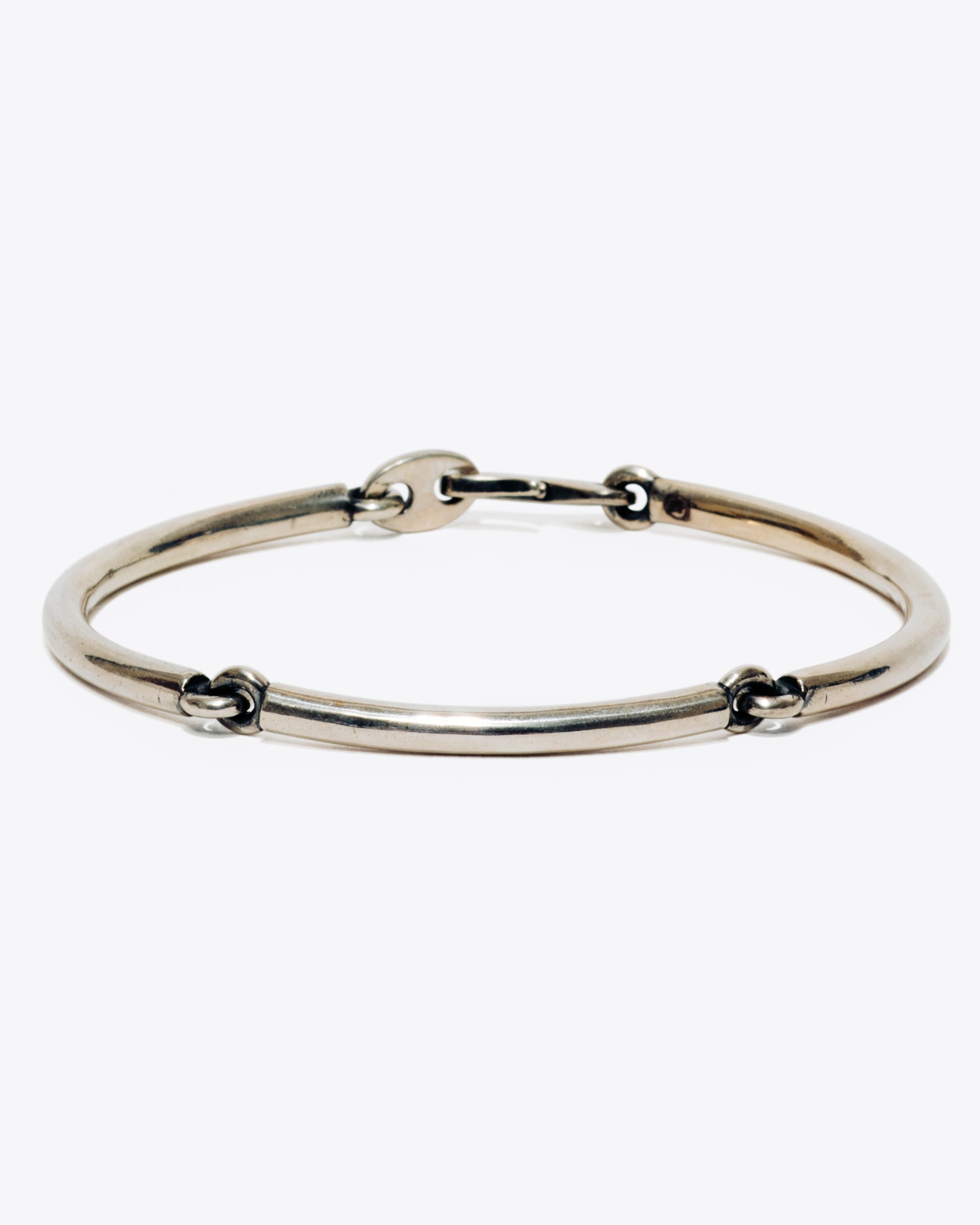 Solstice Bracelet with Polished Silver