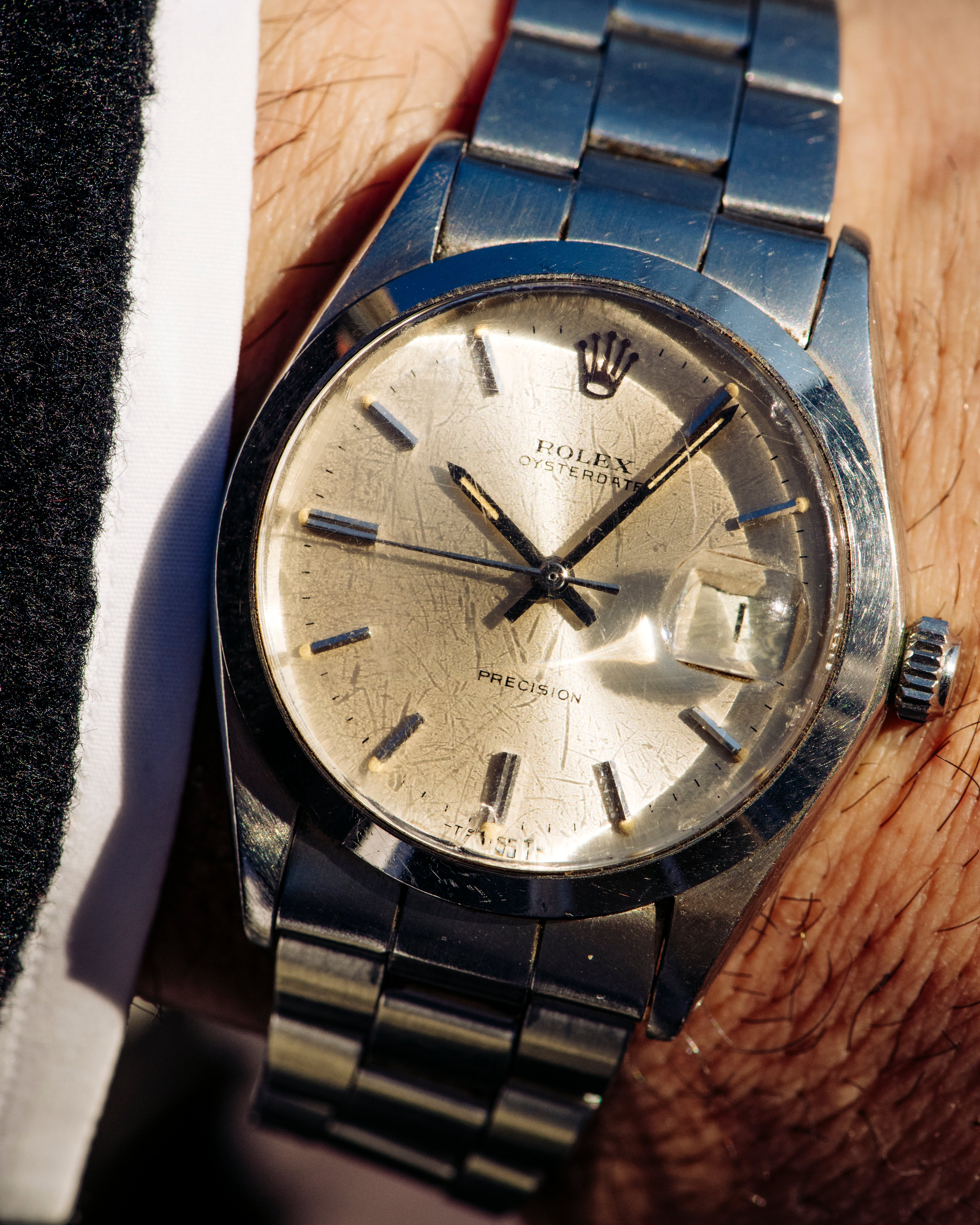 Rolex Oysterdate Precision on Oyster Bracelet