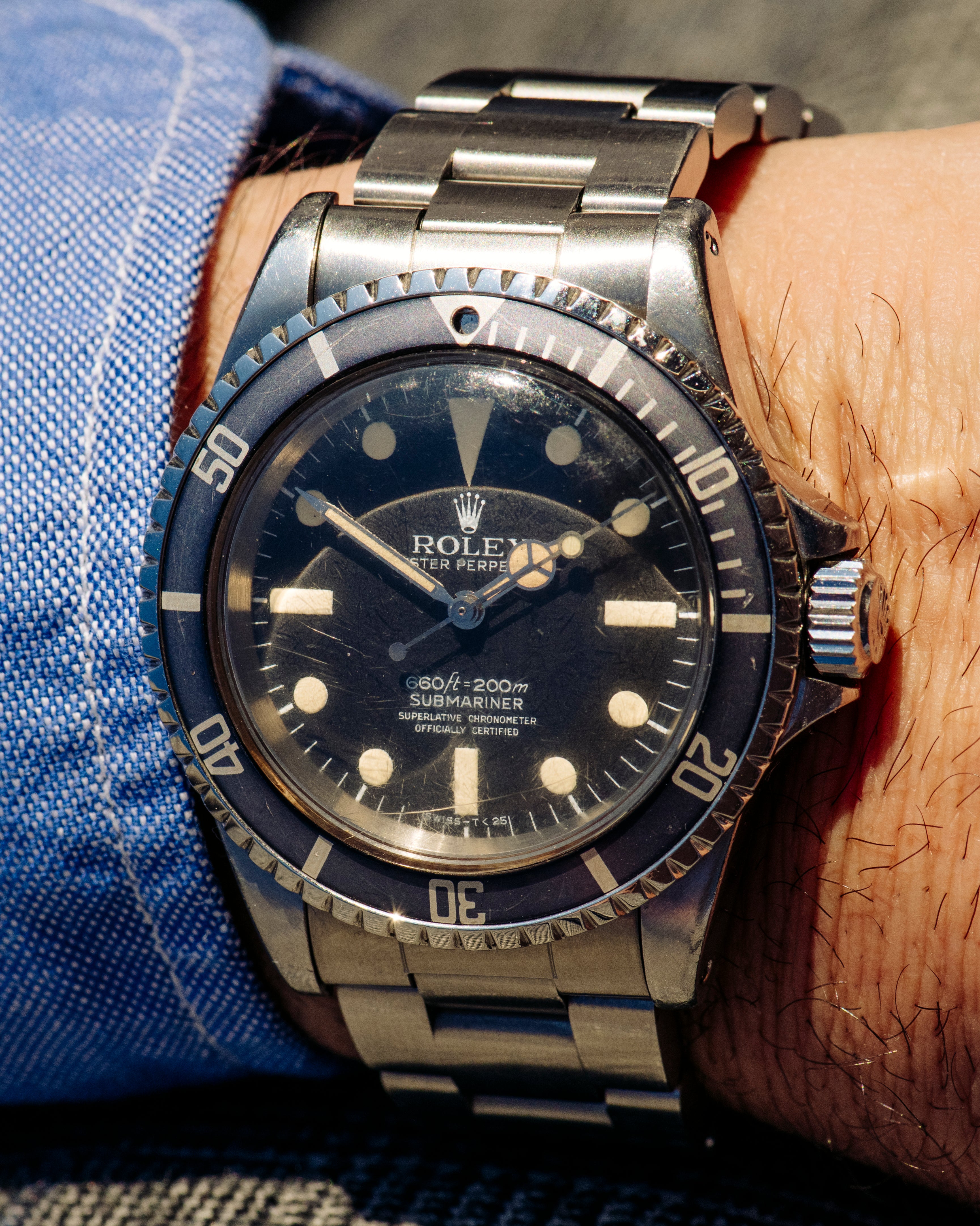 Rolex Submariner on Oyster Bracelet