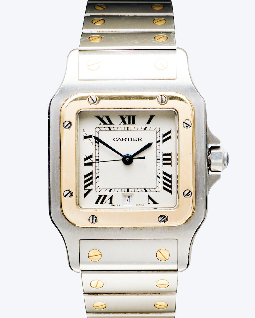 Cartier Santos Galbée Two-Tone