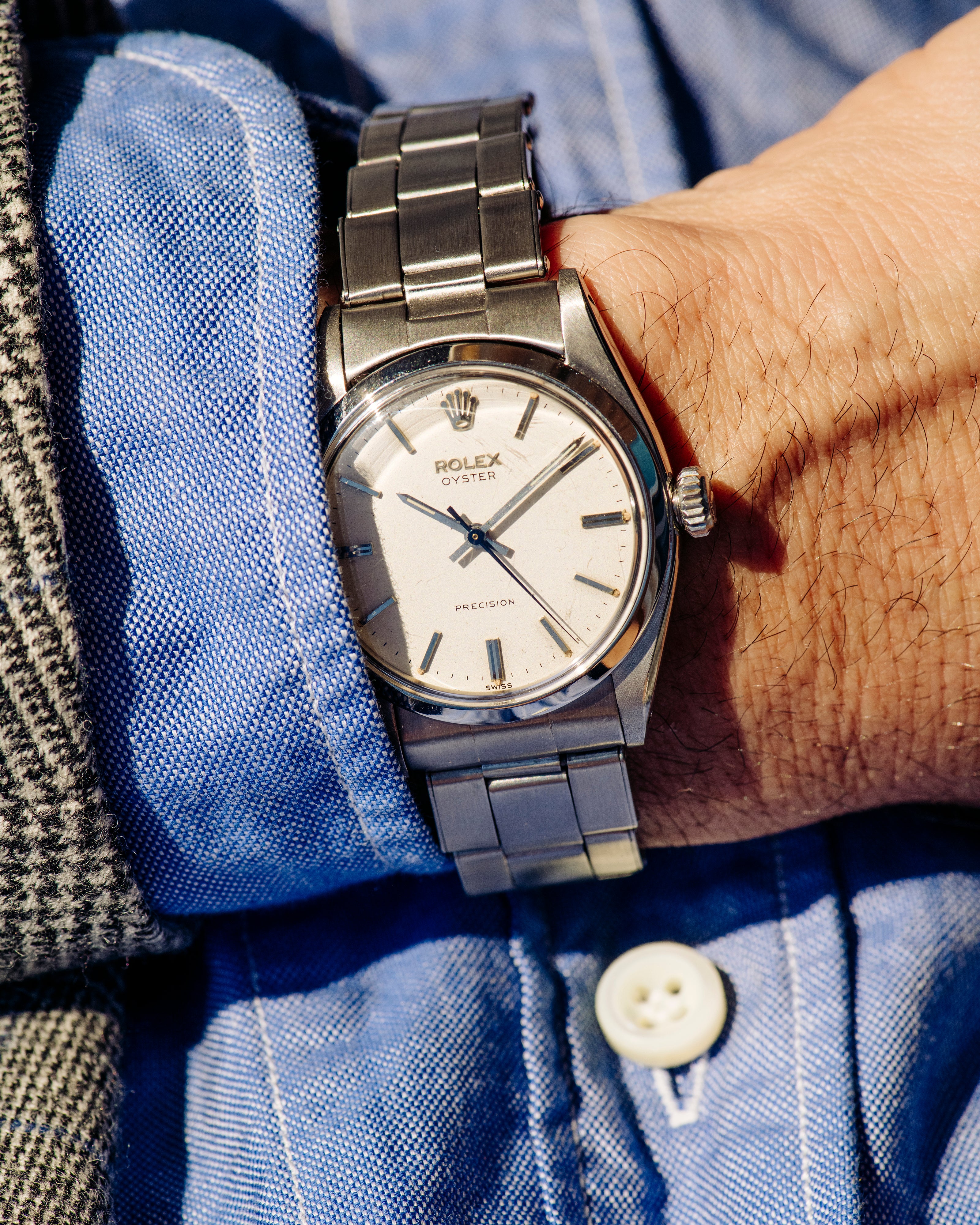 Rolex Oyster Precision on Oyster Bracelet (1956)