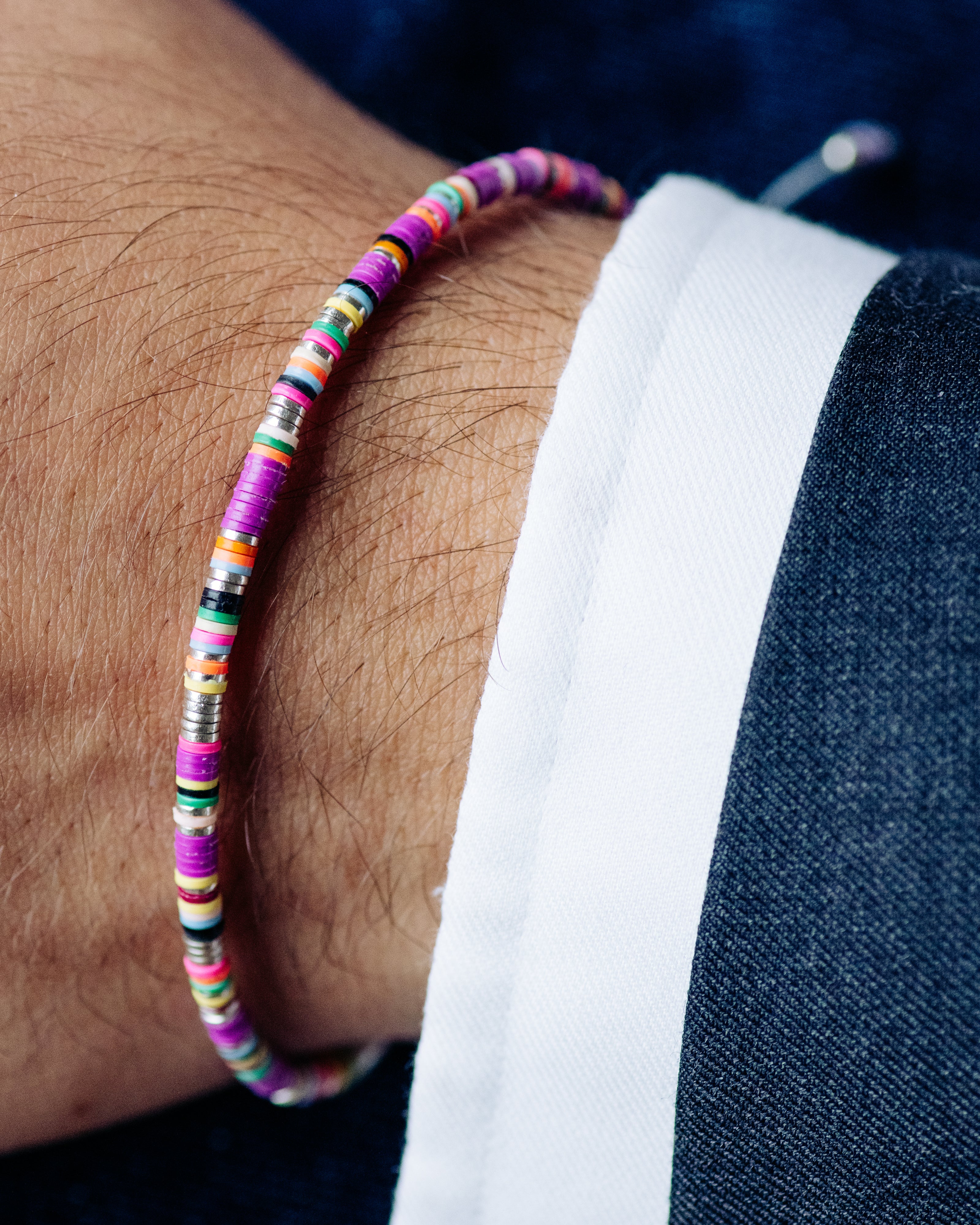 Mini Mali Bracelet Purple Mix