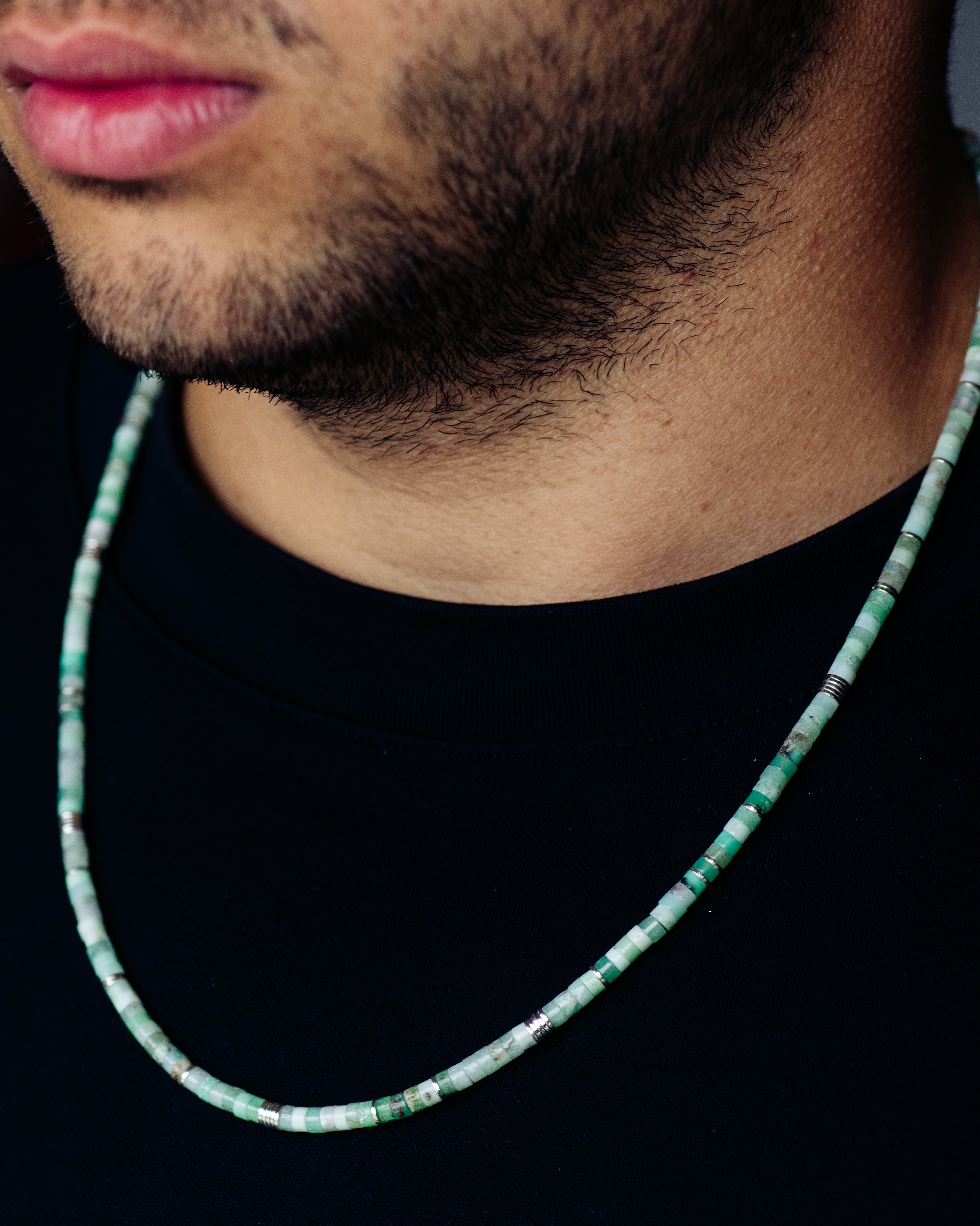 Tucson Necklace Chrysoprase Mix