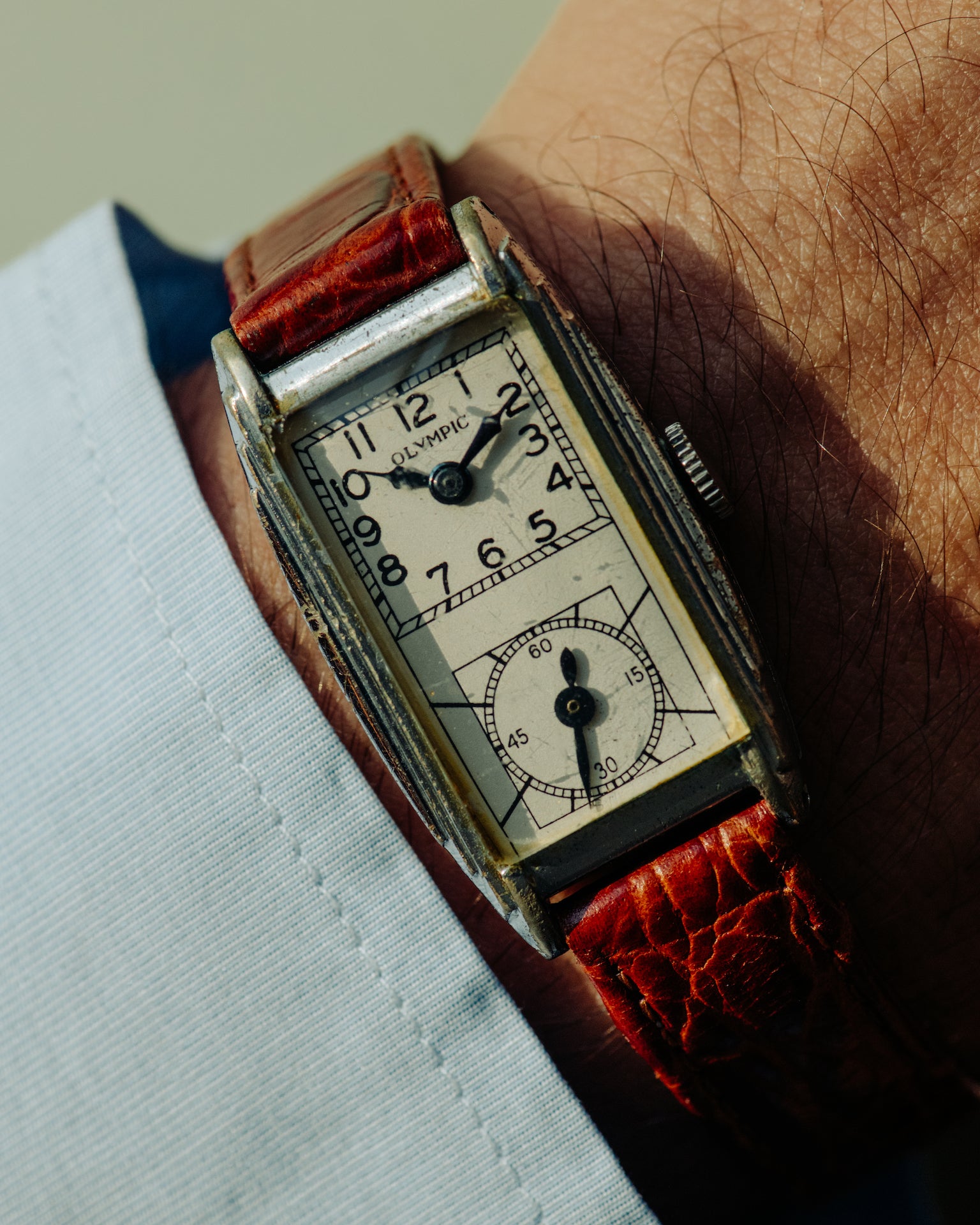 Pioneer Rectangular Dress Watch