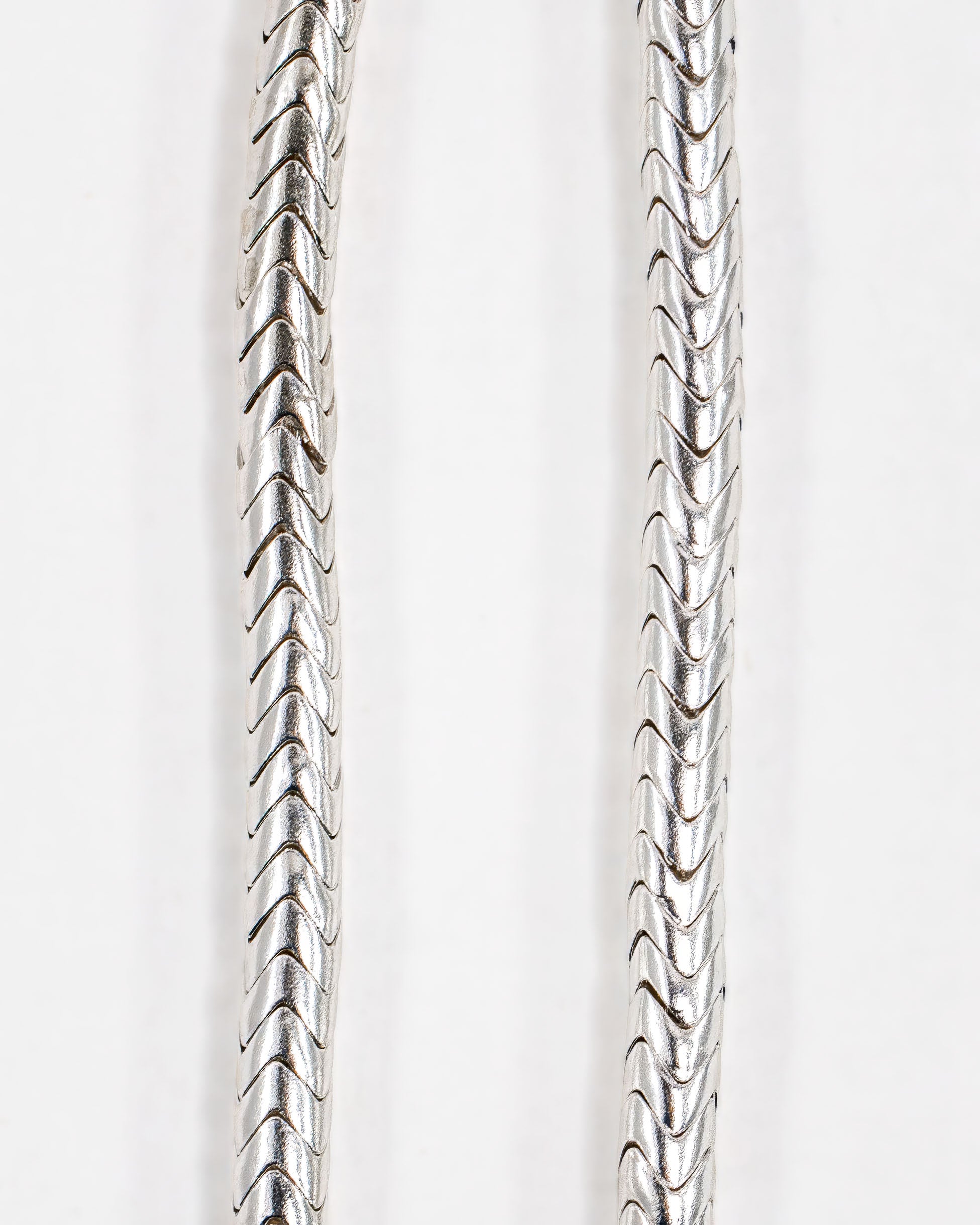 Snake Bead Bracelet in Sterling Silver