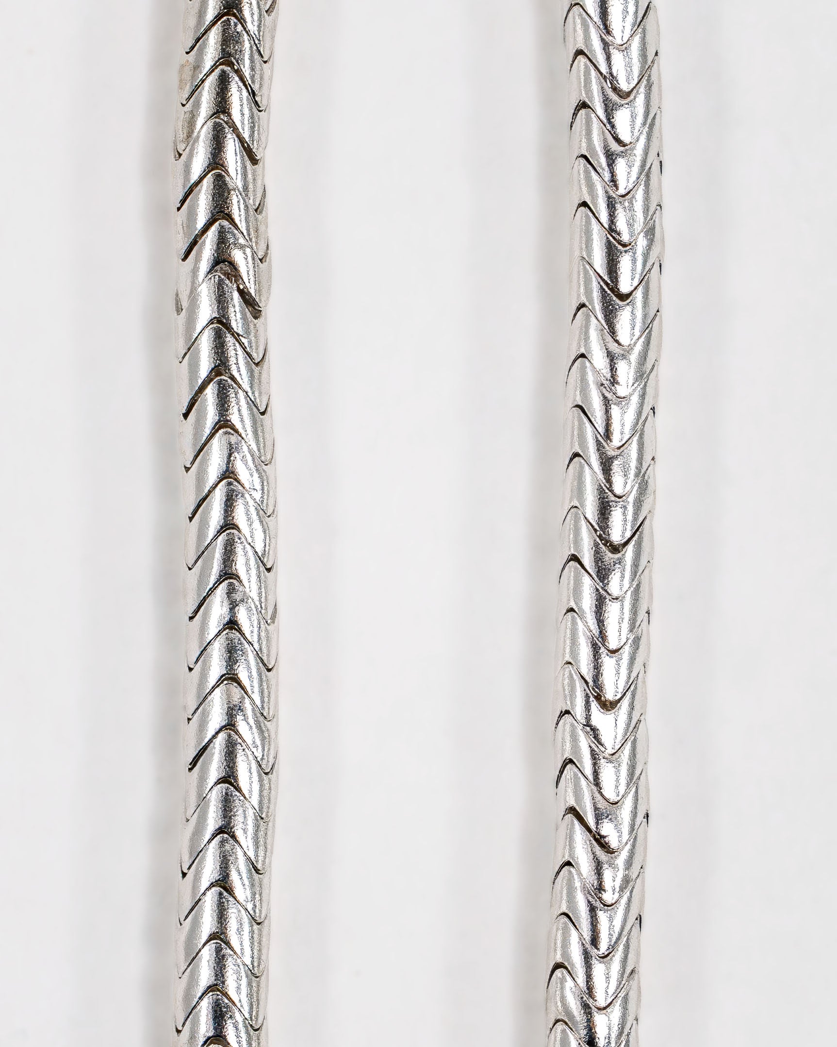 Snake Bead Bracelet in Sterling Silver