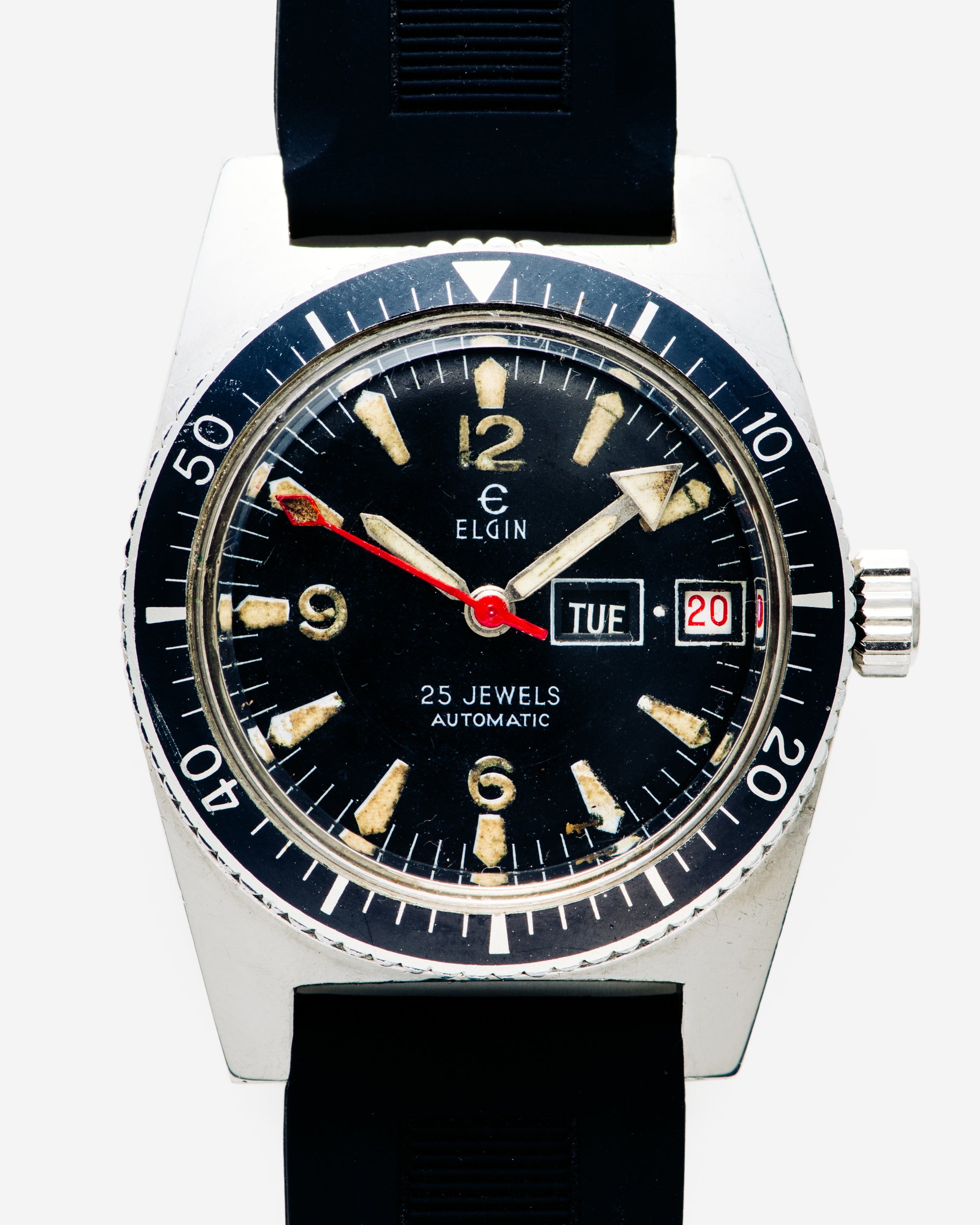 Elgin Automatic Diver Day Date Calendar 22 Pcs By Man Of The World elgin-automatic-diver-day-date-calendar-22-pcs-by-man-of-the-world