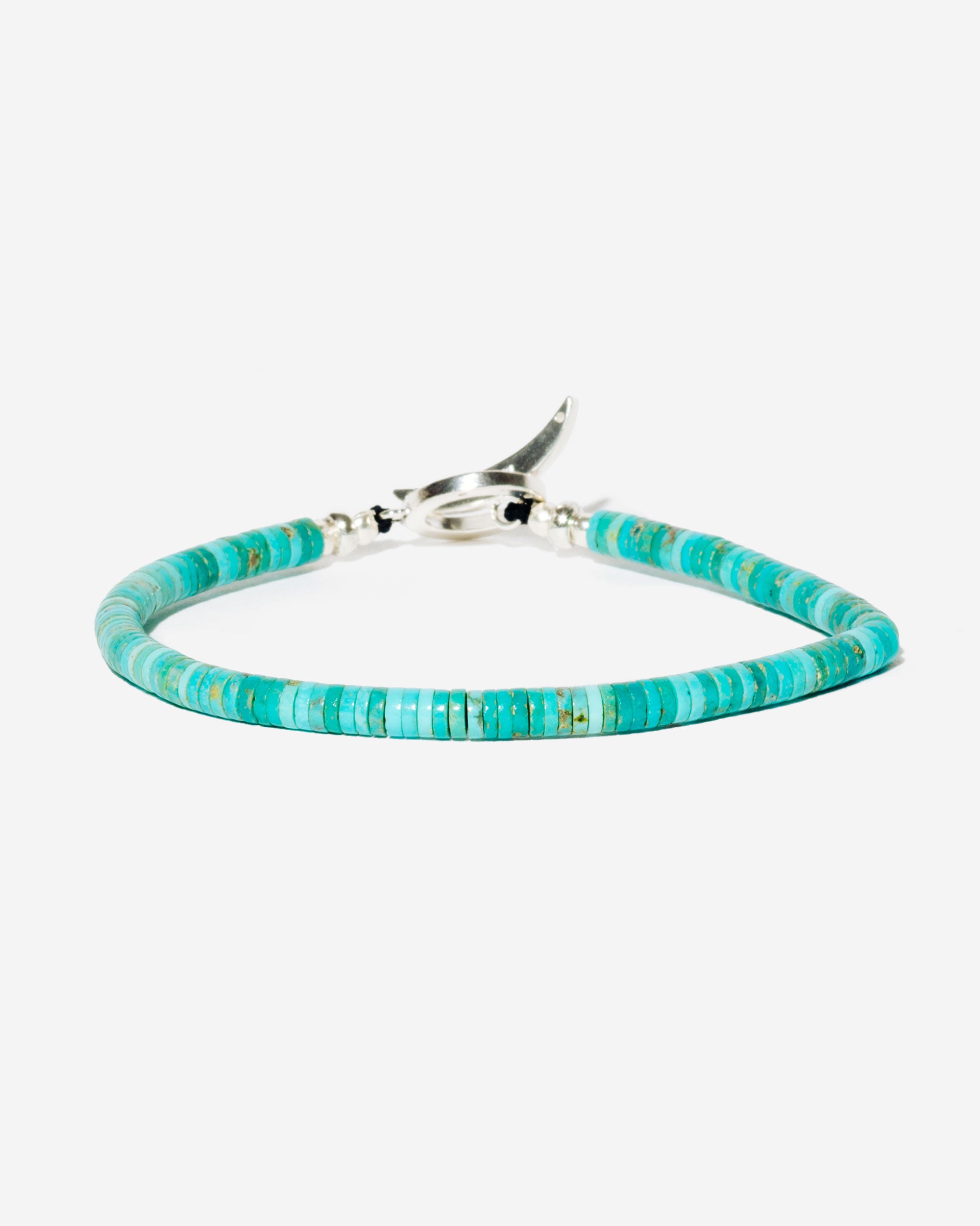 Heishi Bead Bracelet with Turquoise