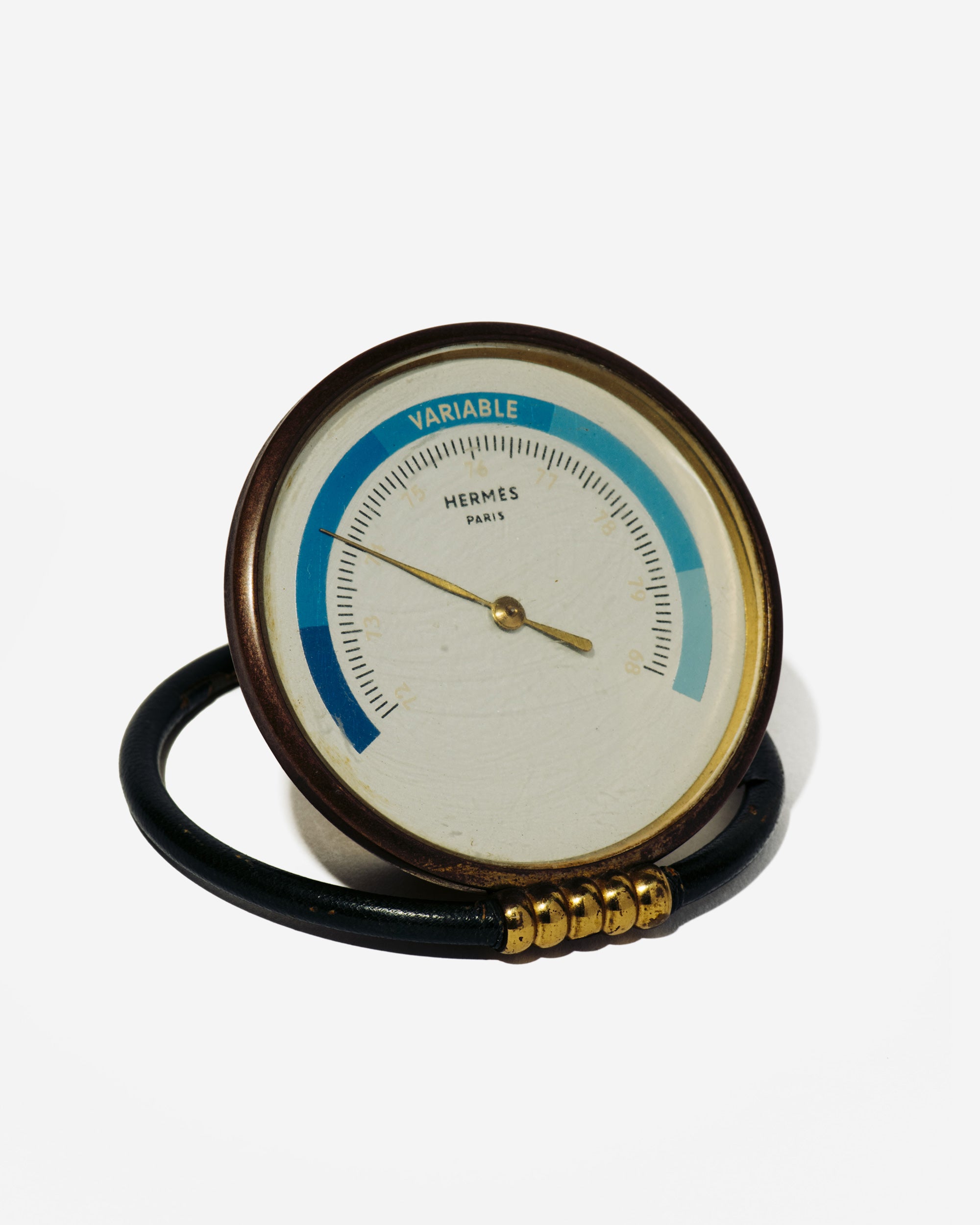 Barometer, Leather Ring Base