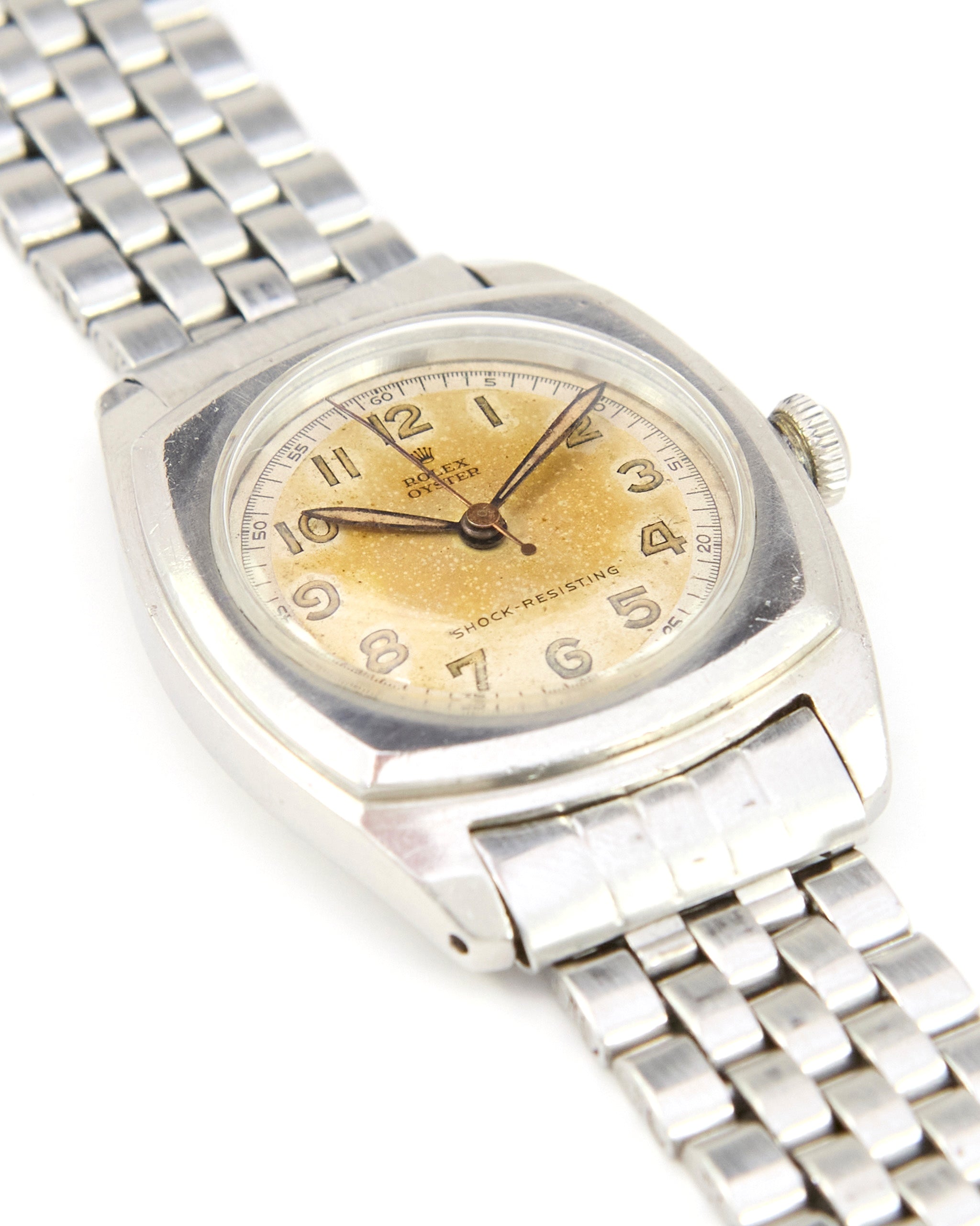Rolex Army 3139 Tropical Dial in Steel Case and Bracelet