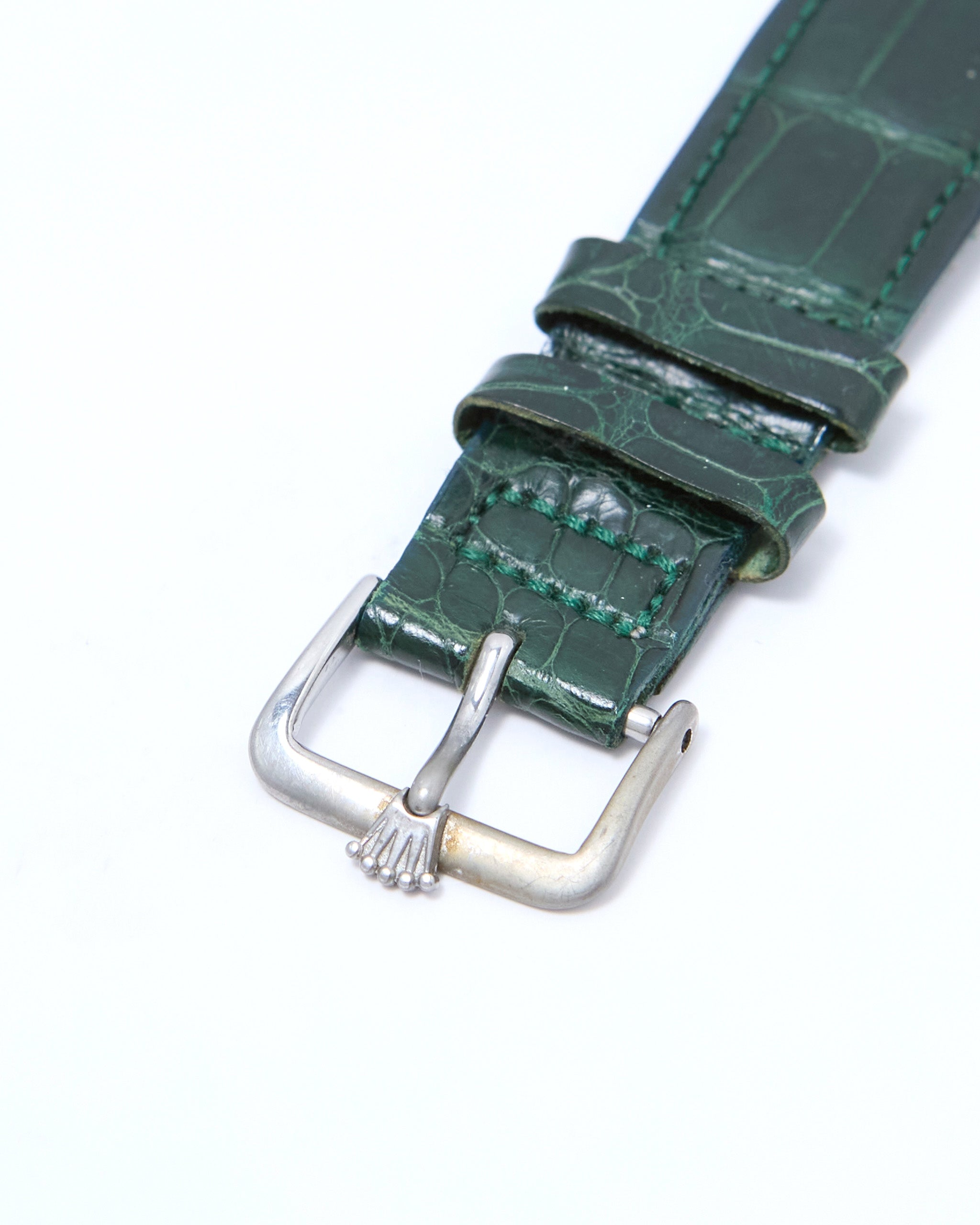 Rolex Chronometre 4218 Beyer Zurich Double Stamped Dial in Steel Case with Original Rolex Buckle