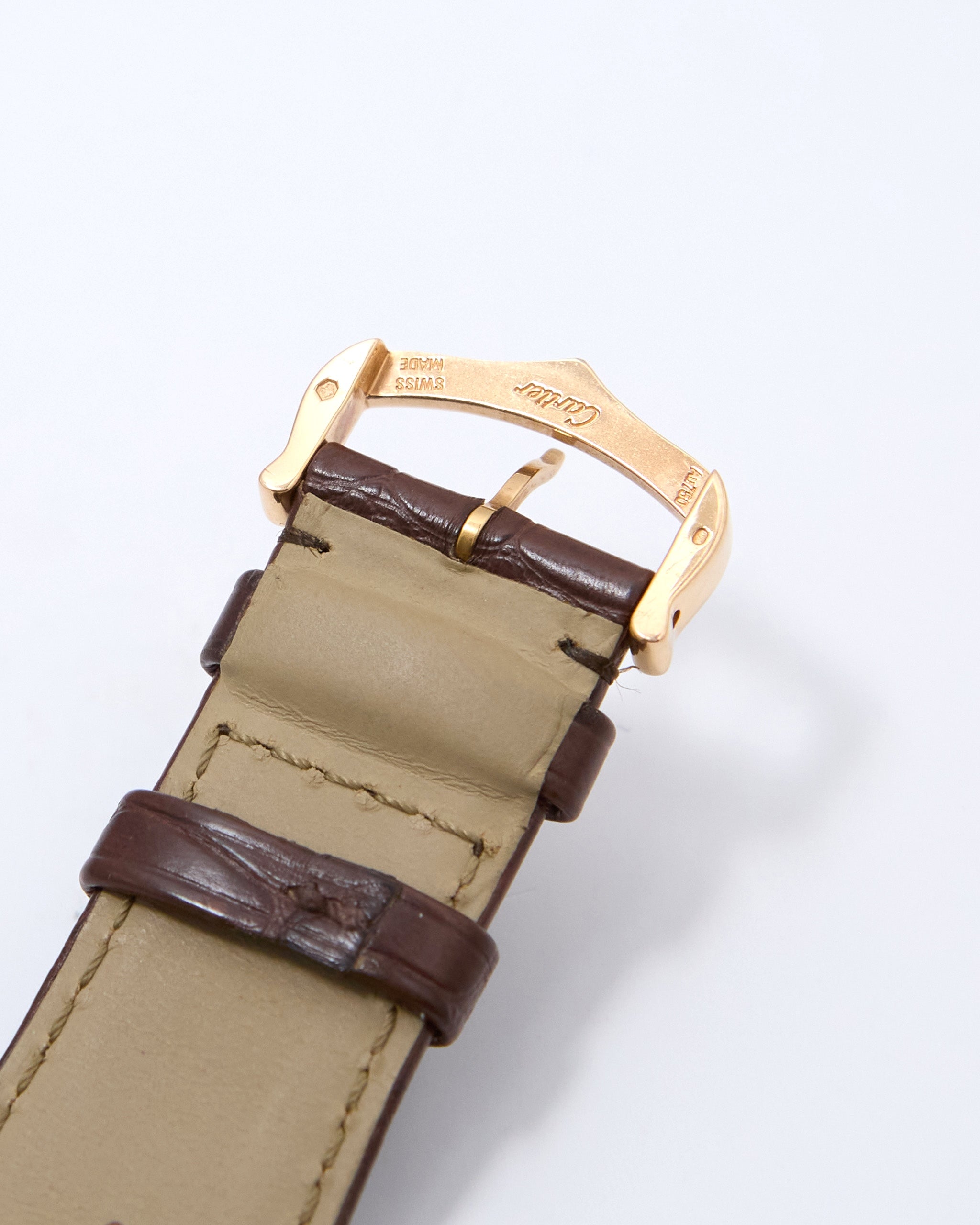 Cartier Tank Louis XL 3820 in 18K Rose Gold with Cartier Leather Strap and Cartier Buckle
