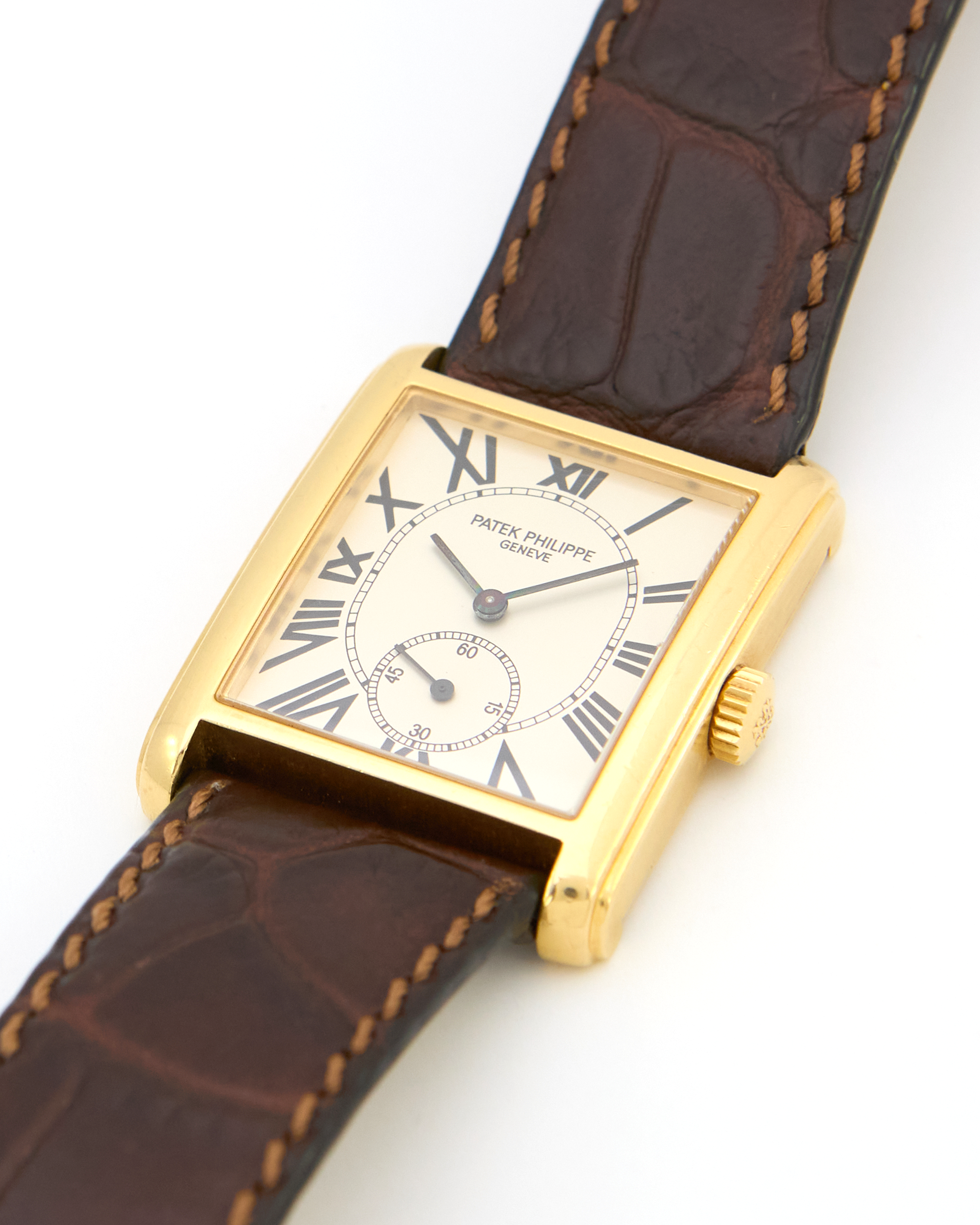 Patek Philippe Gondolo 5014J in Yellow Gold on Leather Strap and Buckle