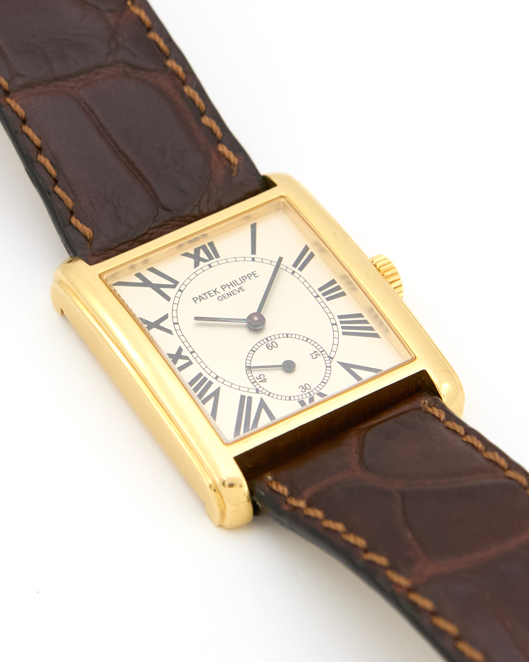 Patek Philippe Gondolo 5014J in Yellow Gold on Leather Strap and Buckle