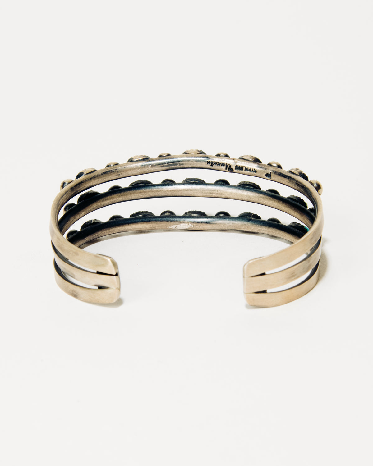 Three Row Turquoise Cuff - Style No. 2