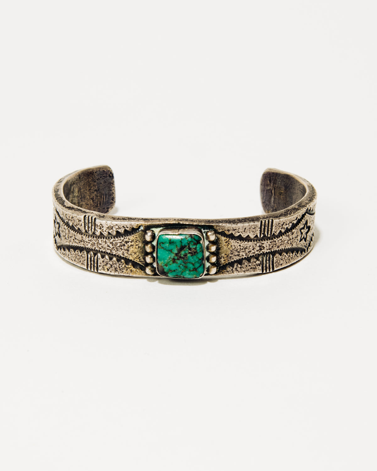 Star Motif Turquoise Cuff