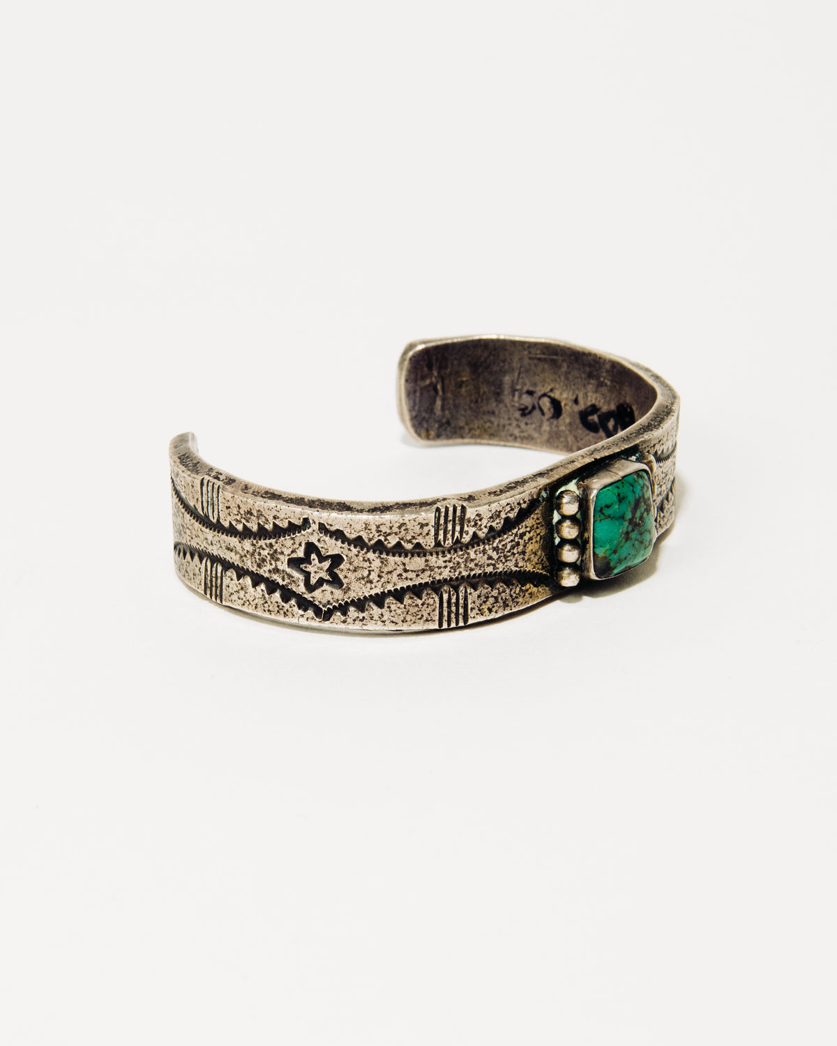 Star Motif Turquoise Cuff