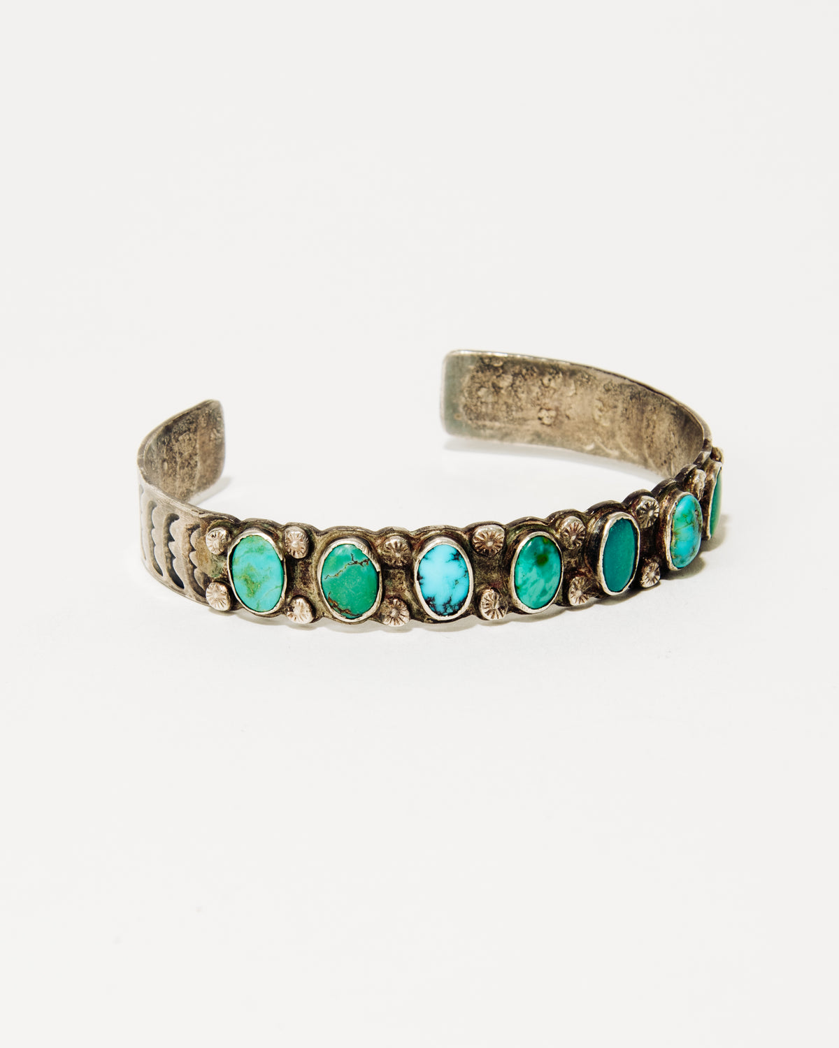 Turquoise Row Bracelet - Style No. 4