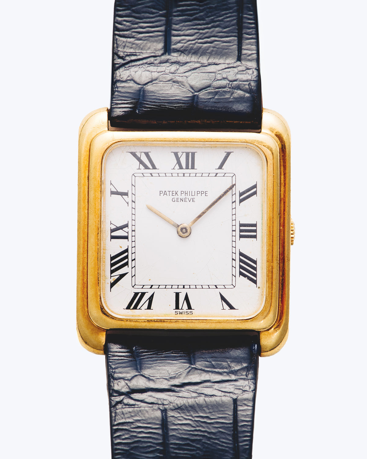 Patek Philippe Square Dress Watch, 18k Yellow Gold, c. 1990s