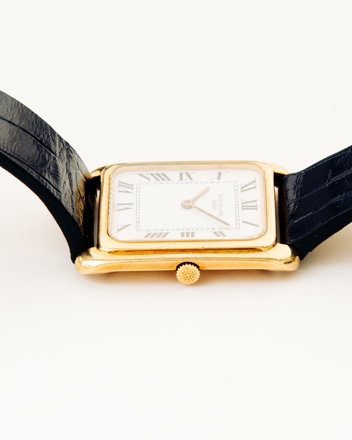 Patek Philippe Square Dress Watch, 18k Yellow Gold, c. 1990s