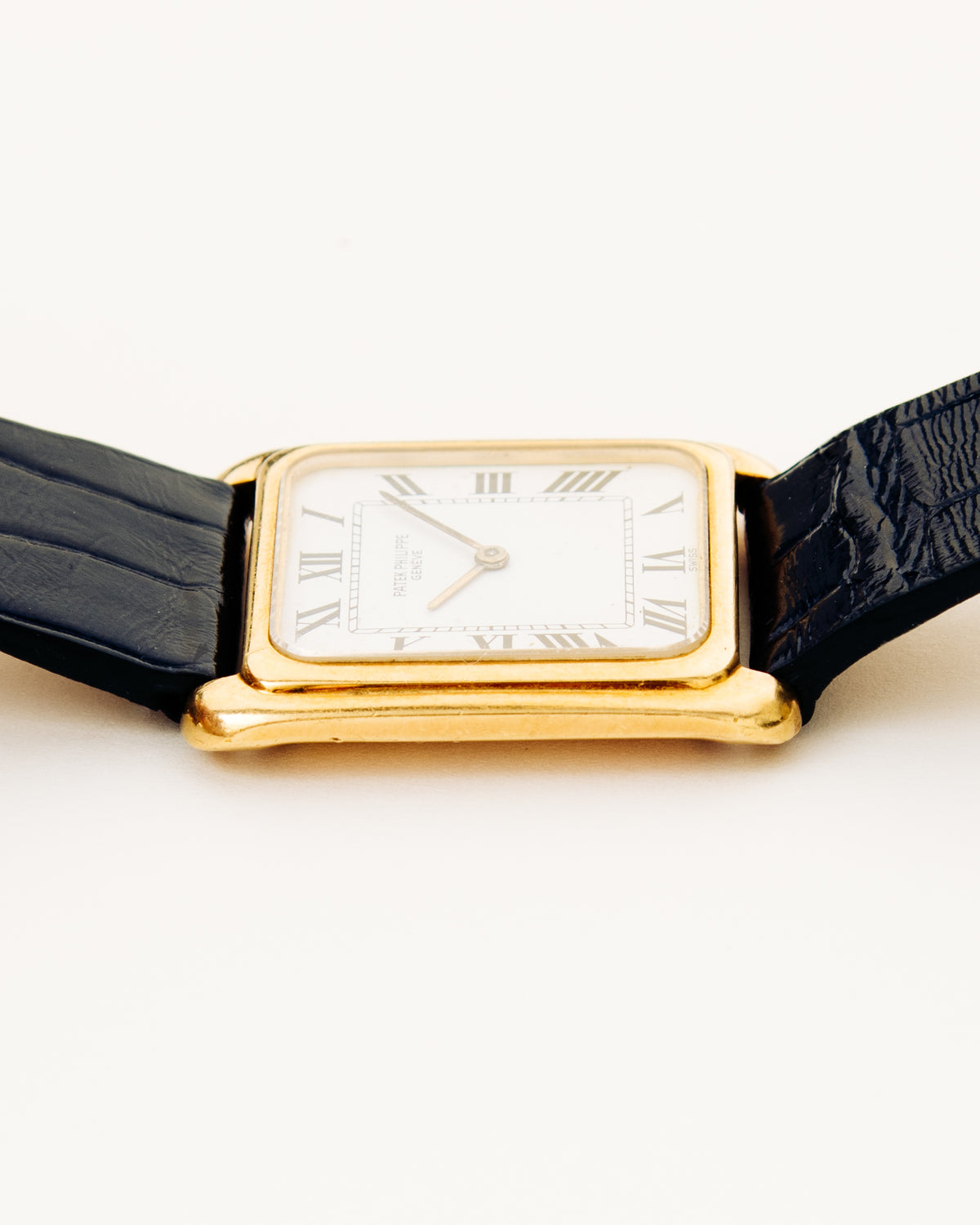 Patek Philippe Square Dress Watch, 18k Yellow Gold, c. 1990s