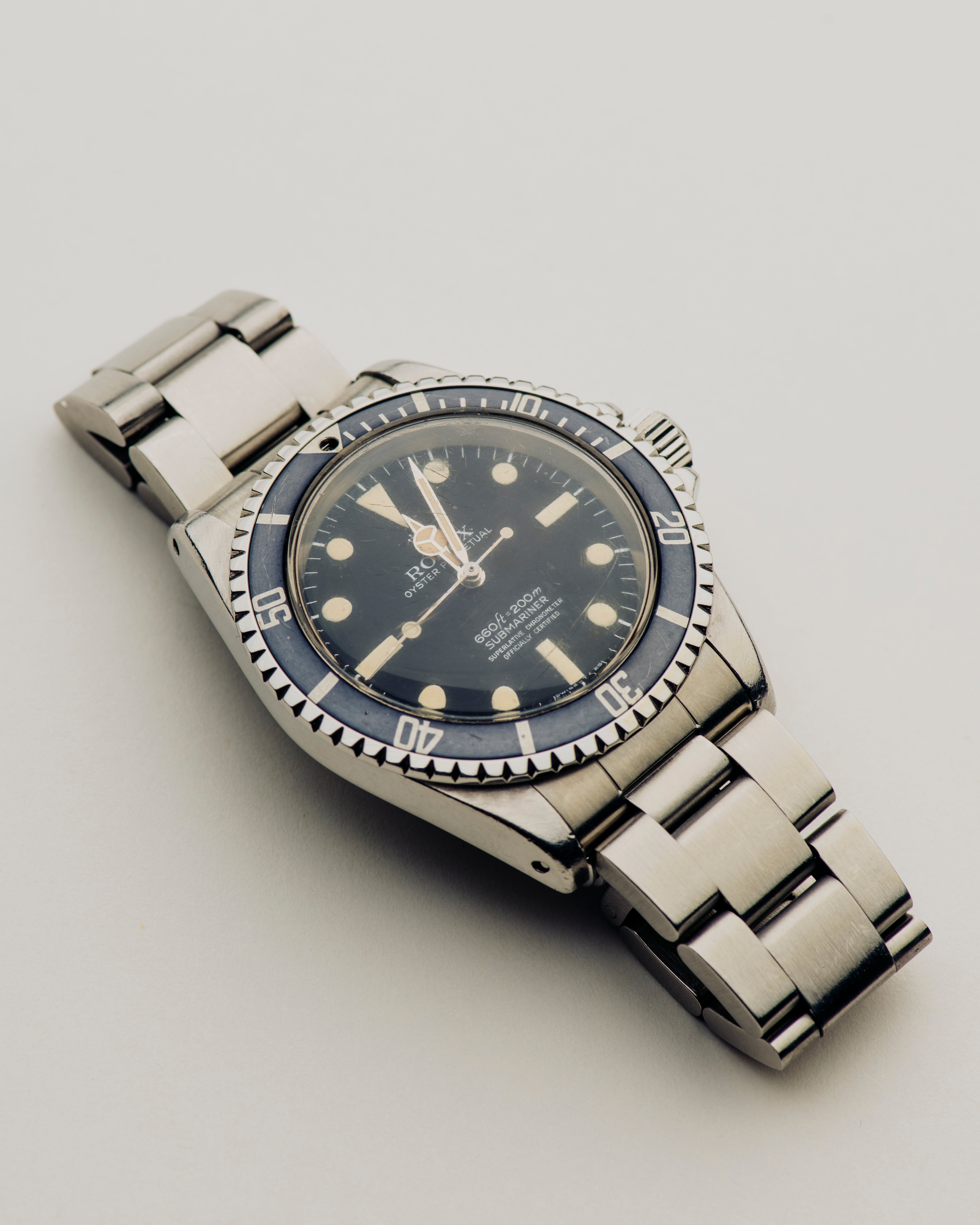 Rolex Submariner on Oyster Bracelet