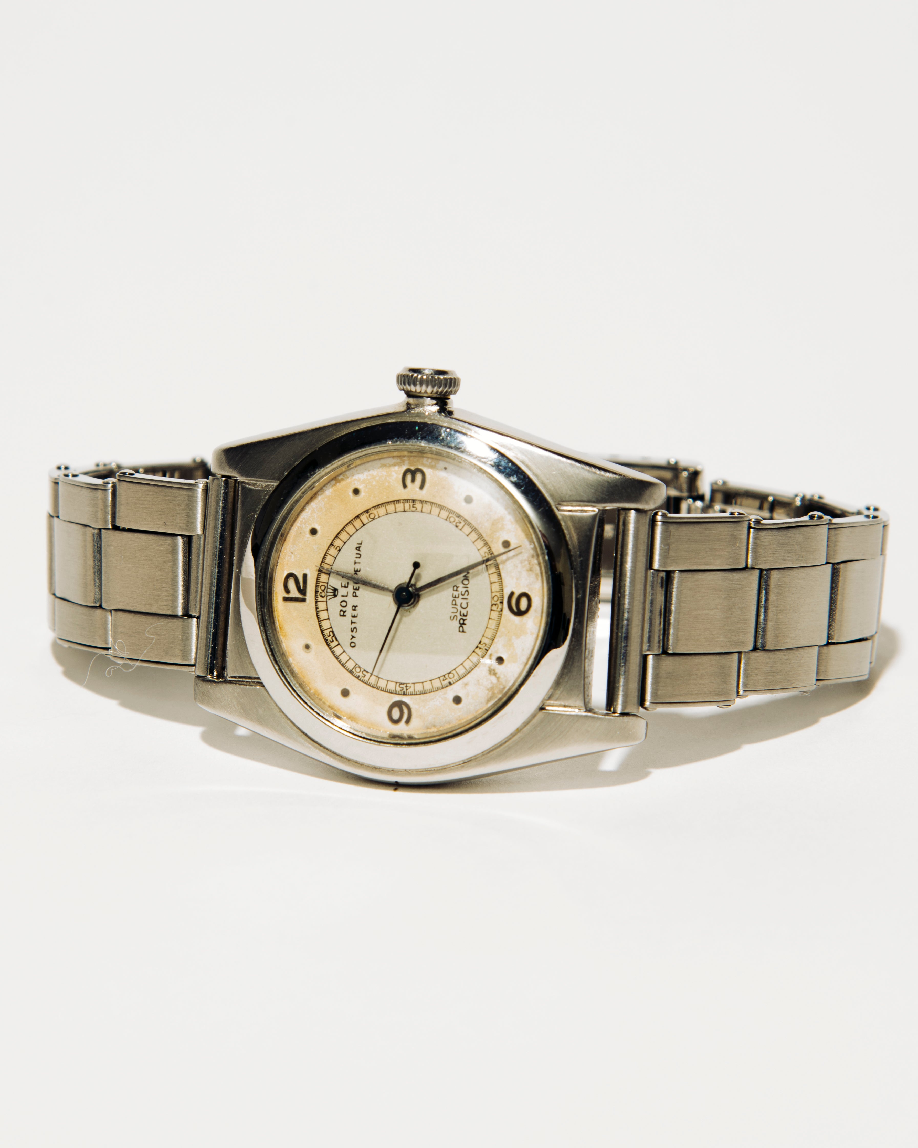 Rolex Bubbleback on Oyster Bracelet