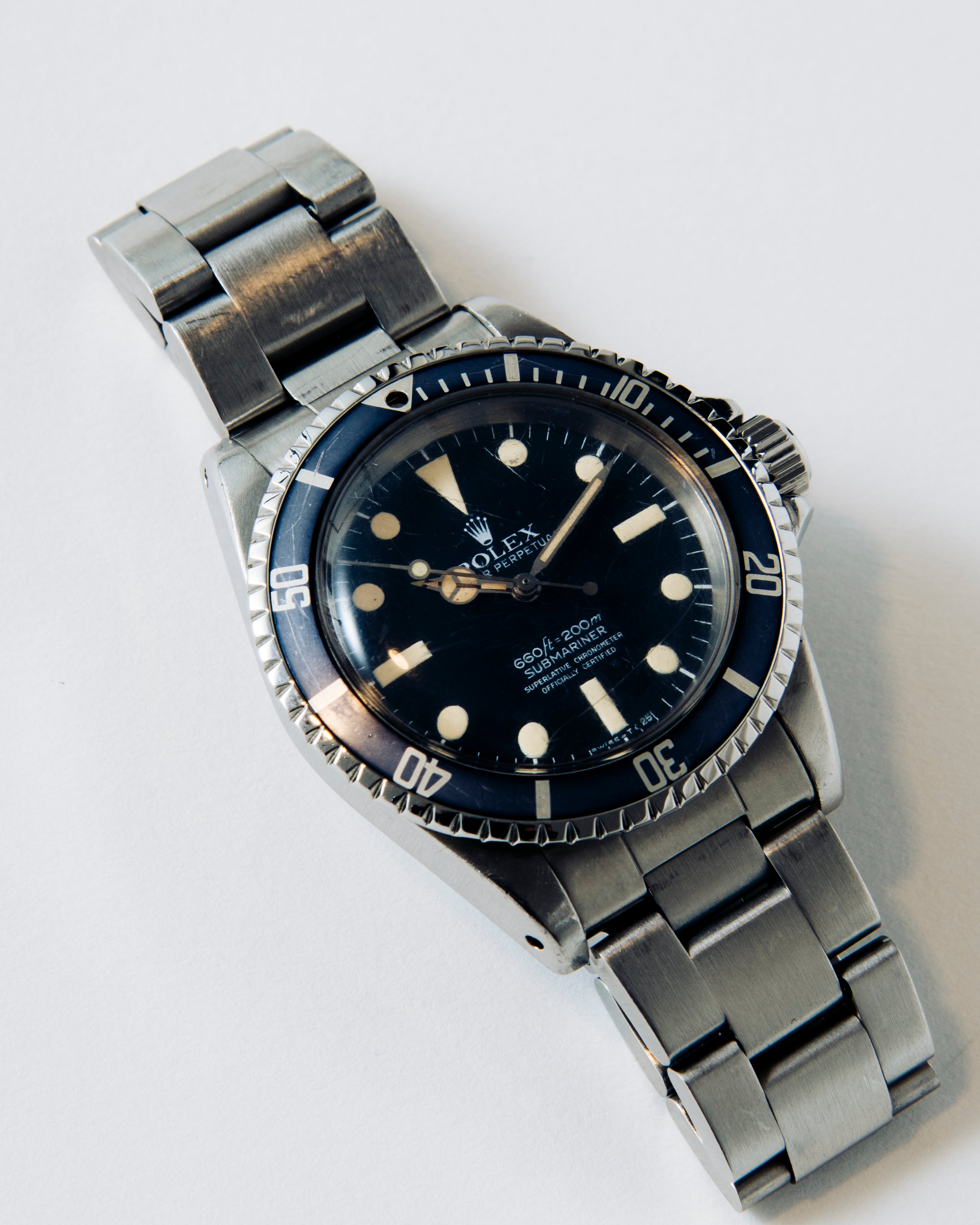 Rolex Submariner on Oyster Bracelet