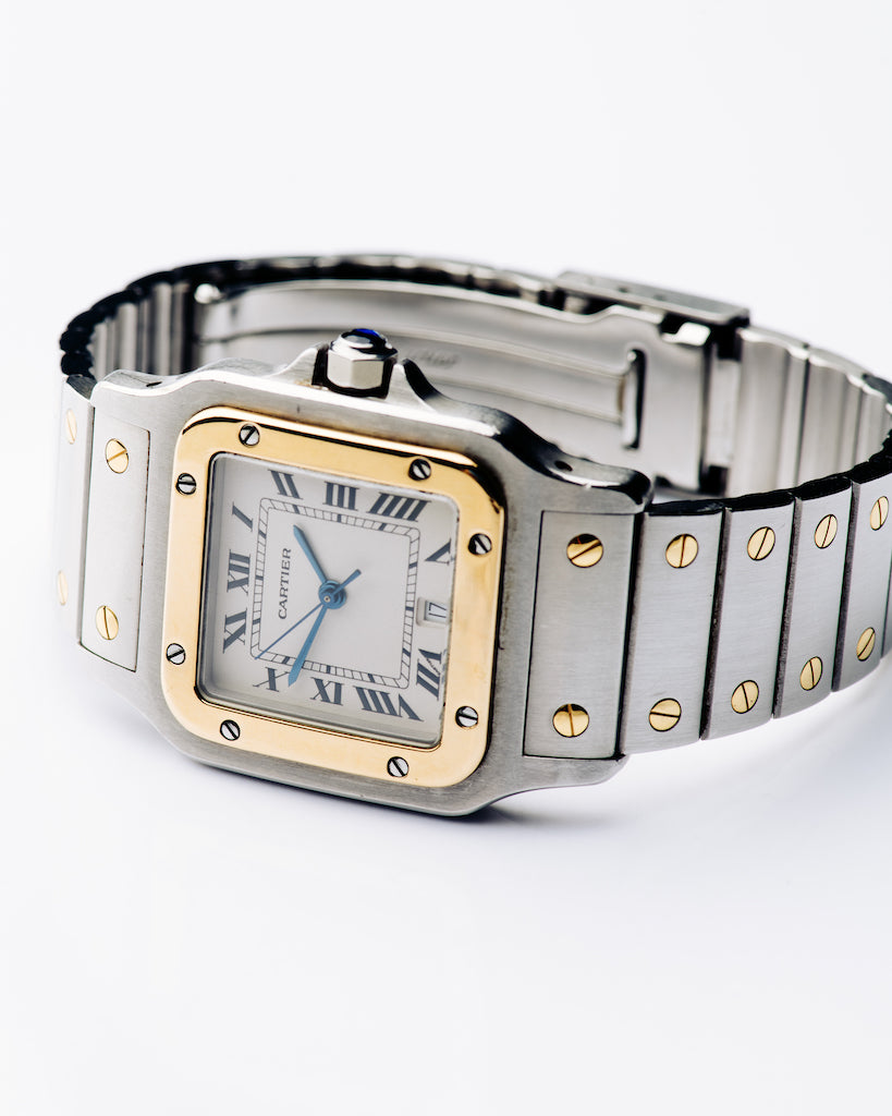 Cartier Santos Galbée Two-Tone